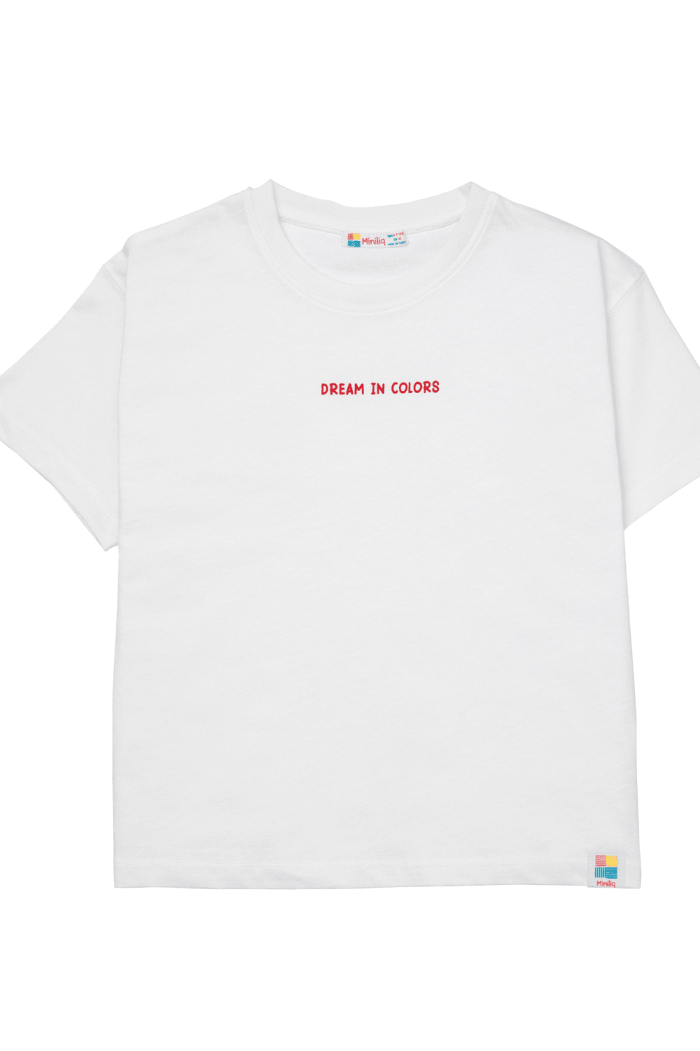 Miniliq-Ivory Sırt Baskılı Tshirt-T-Shirts-1-fleurdirect.live