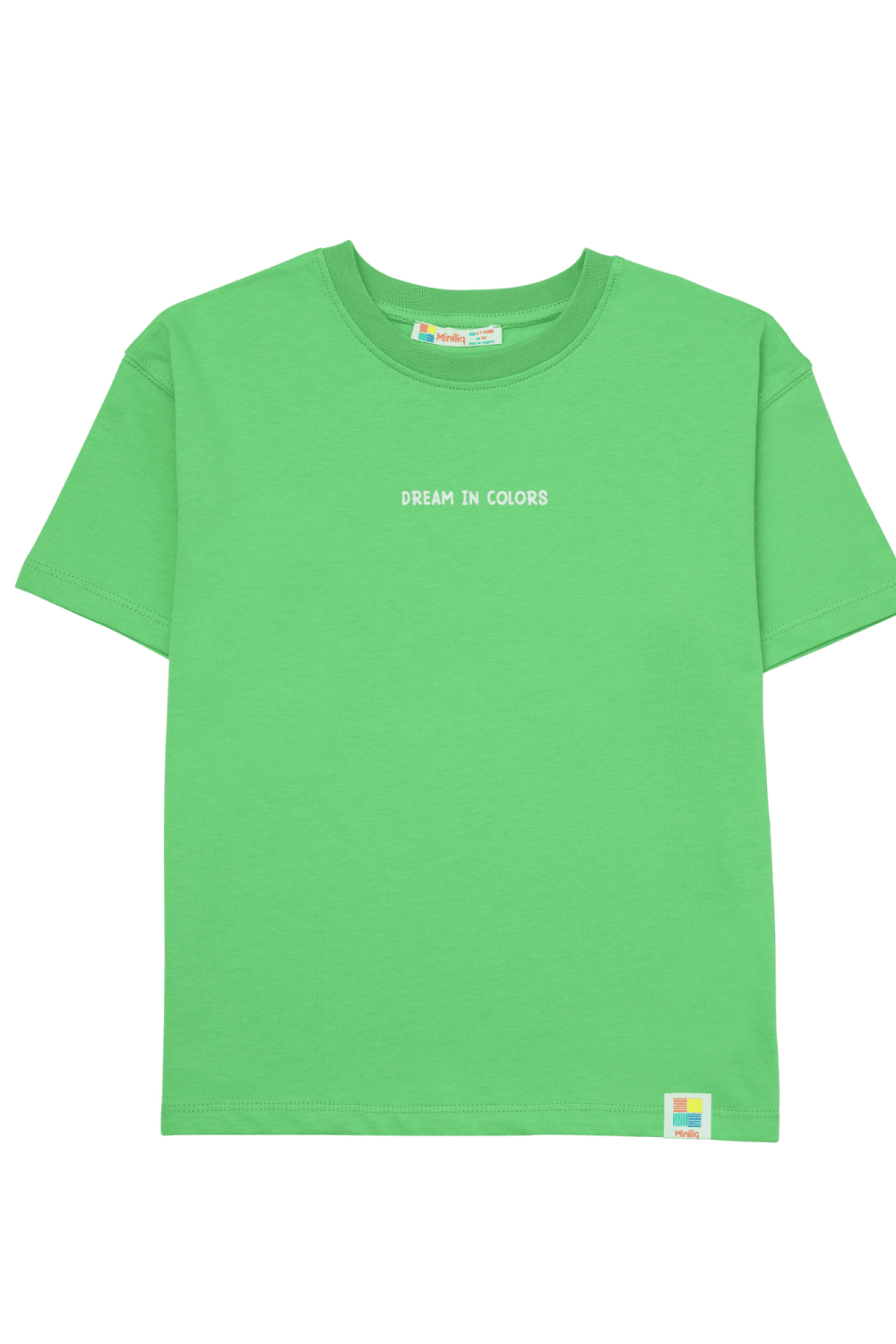Miniliq-Pistachio Renkli Tshirt-T-Shirts-1-fleurdirect.live