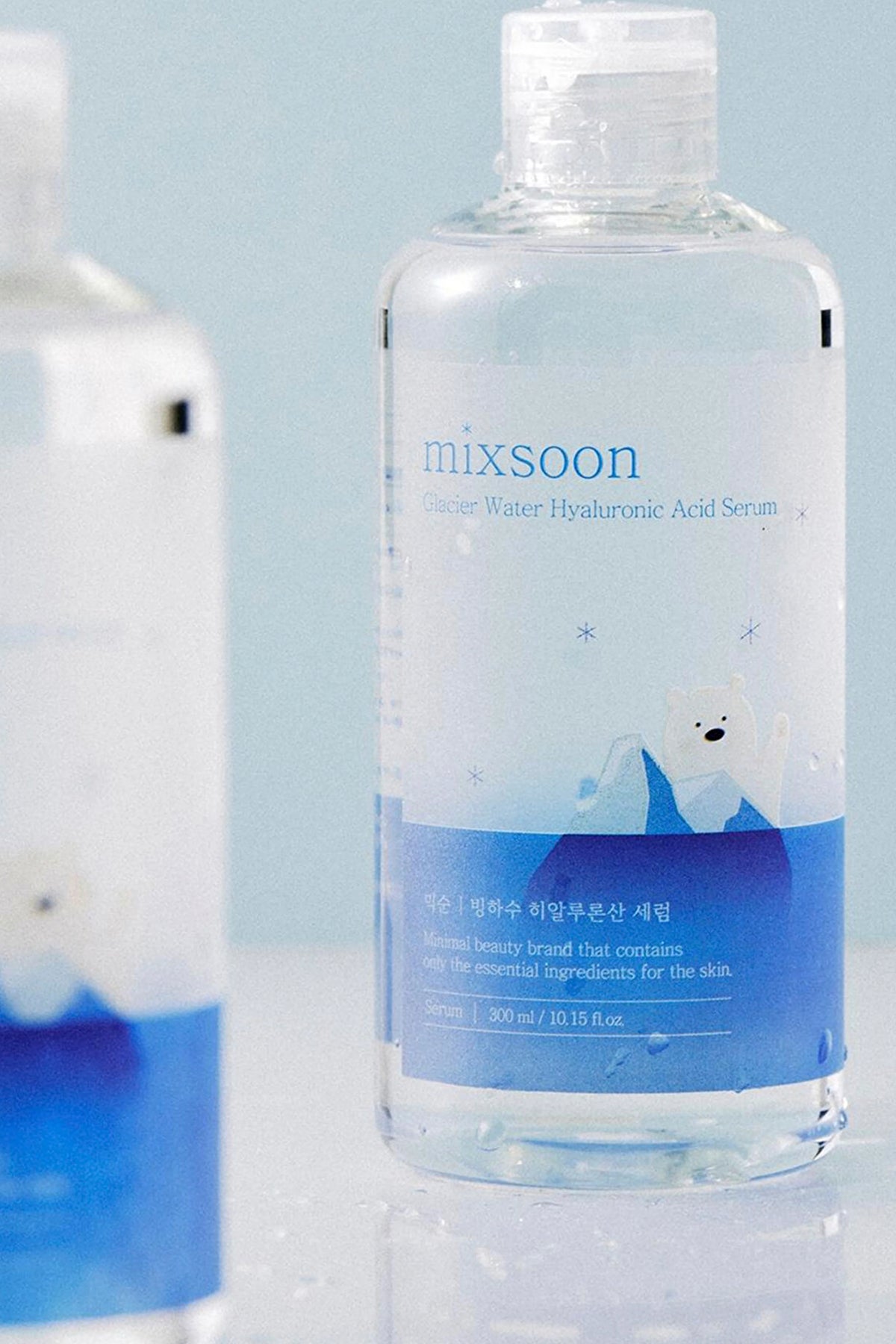Mixsoon-Mixsoon Glacier Water Hyaluronic Acid Serum 300ml Nemlendirici Buzul Suyu Vegan Serum-Yüz Serumu-2-fleurdirect.live
