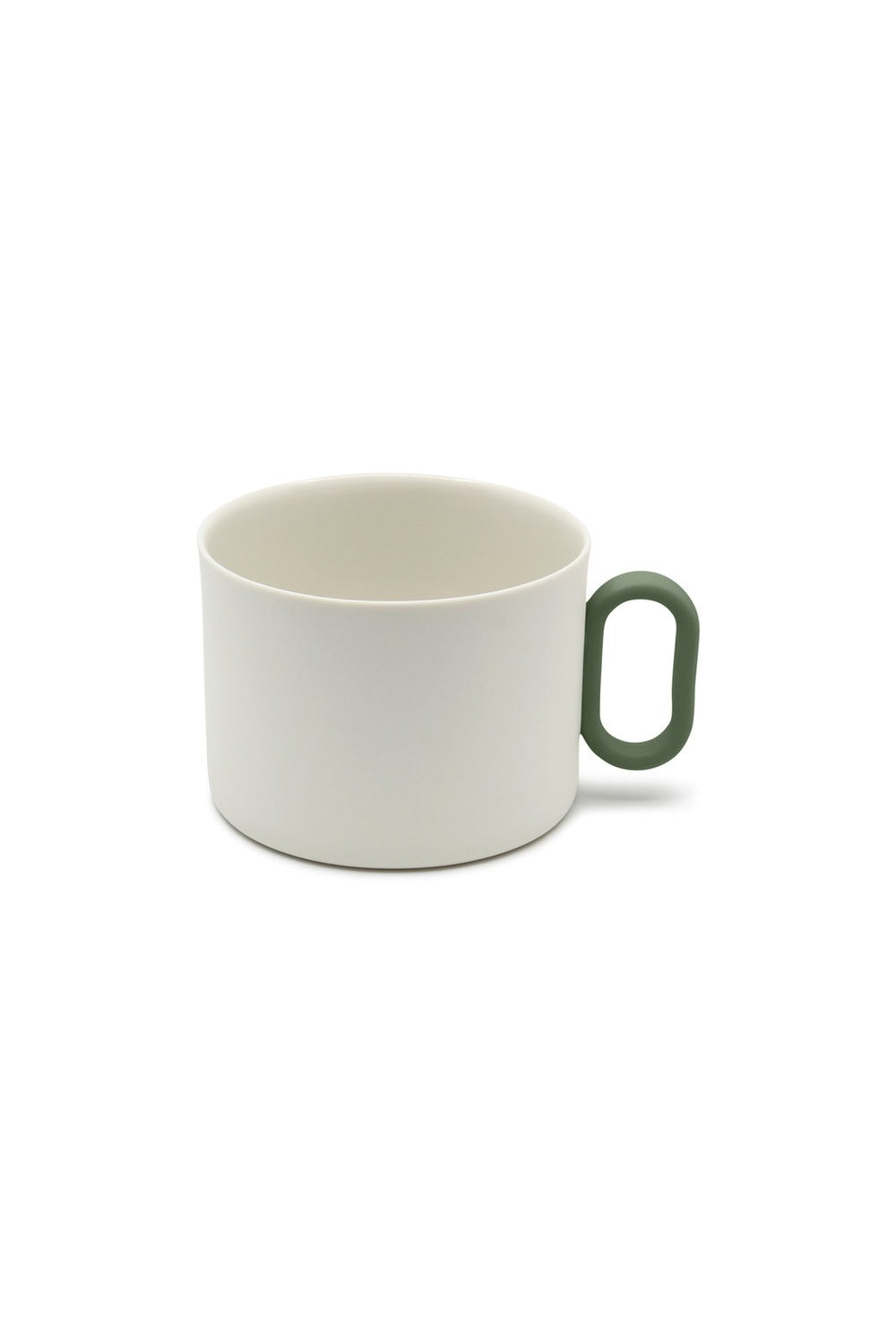 Sade Büyük Mug - Renkli Kulp