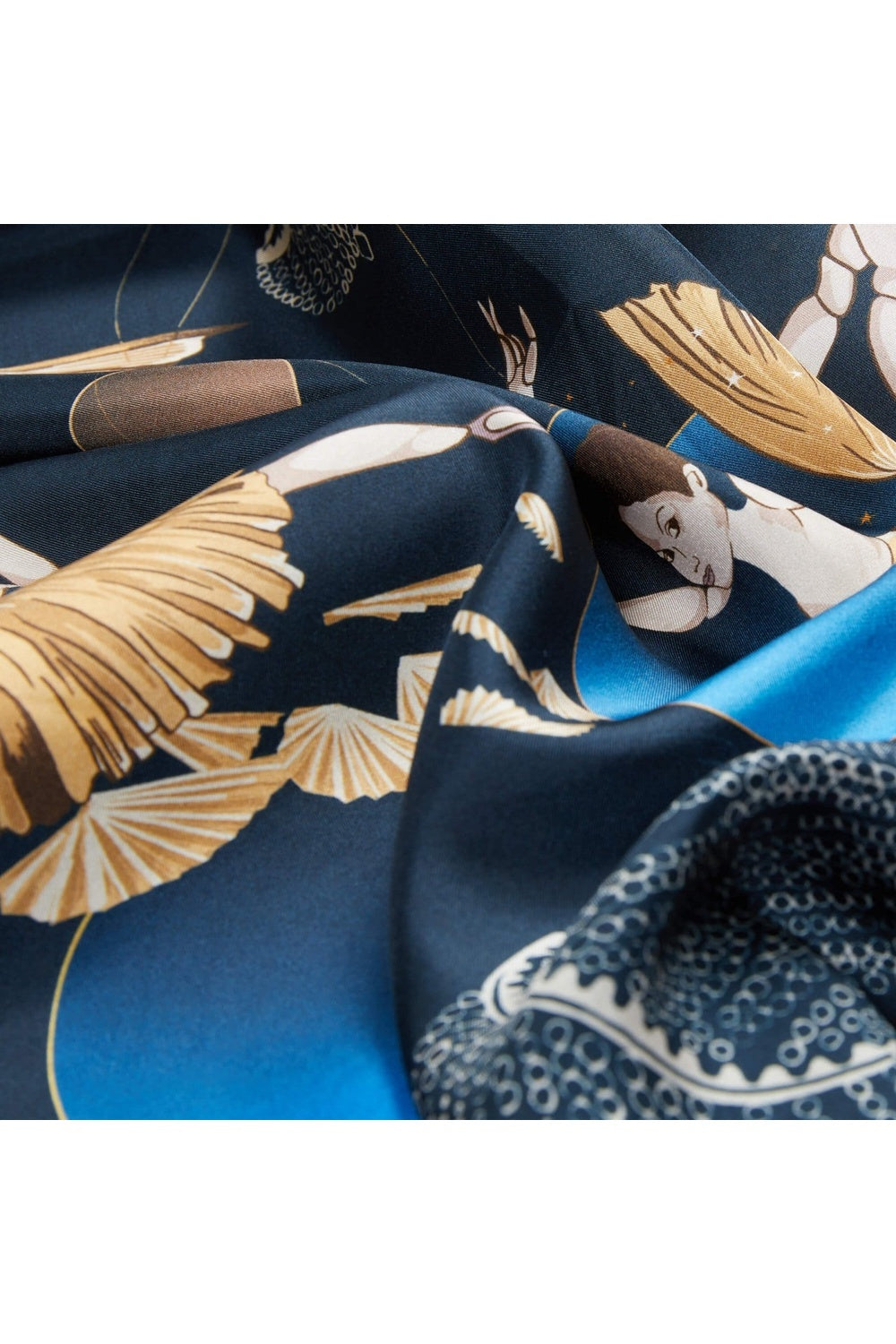 Mokoshe-Ballerinas & Blue - Wool-Şal & Fular-7-fleurdirect.live