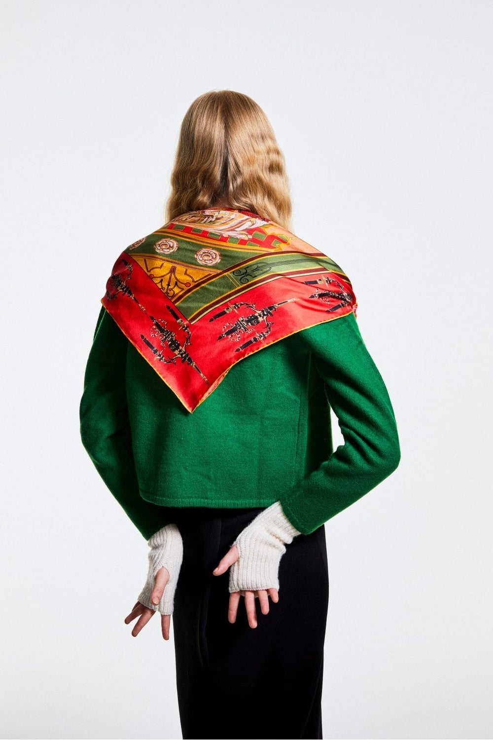 Mokoshe-Tea For Two & Red And Green - Wool-Şal & Fular-10-fleurdirect.live