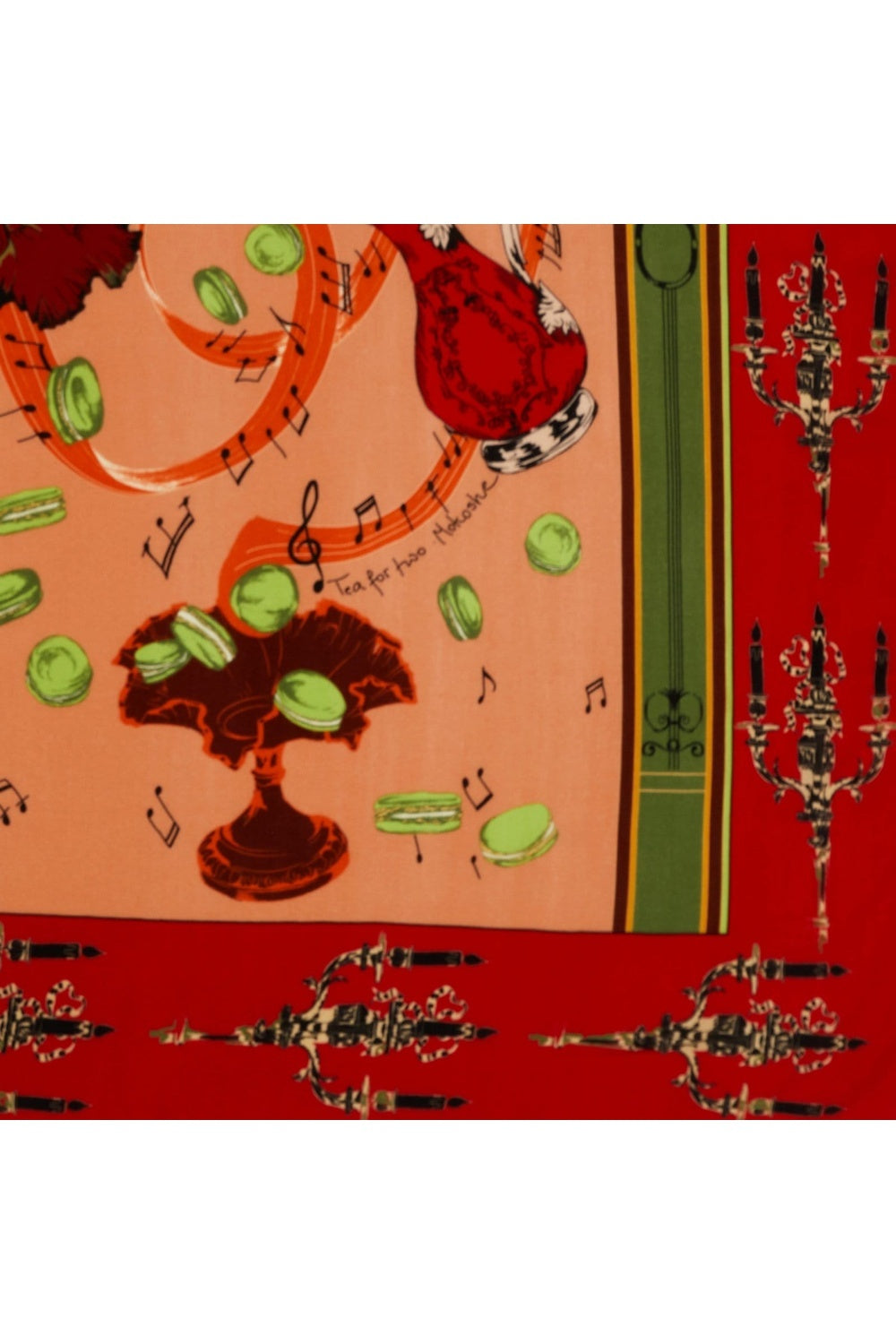 Mokoshe-Tea For Two & Red And Green - Wool-Şal & Fular-5-fleurdirect.live
