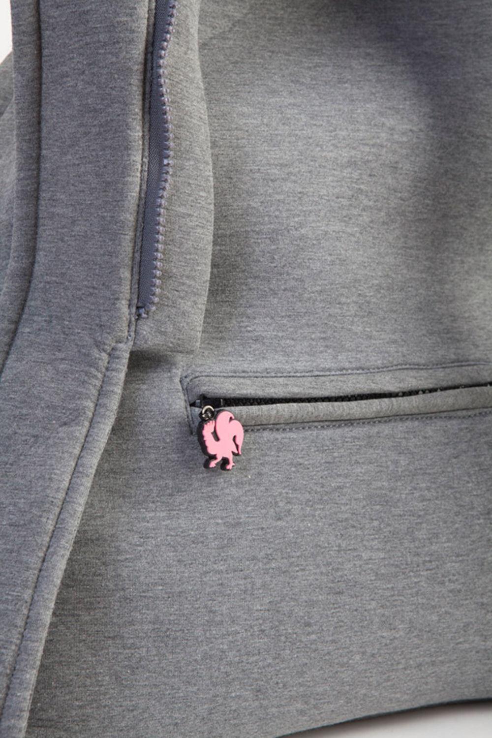 Morikukko-Grey Basic Fuschsia-Sırt Çantası-6-fleurdirect.live