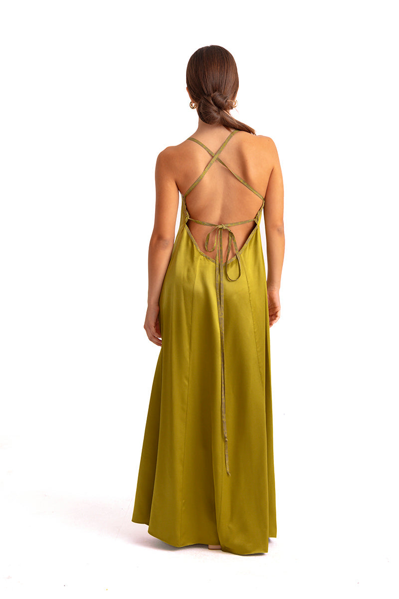Movom Swimwear-Aspen V Neck Maxi Dress 🌱-Elbise-5-fleurdirect.live