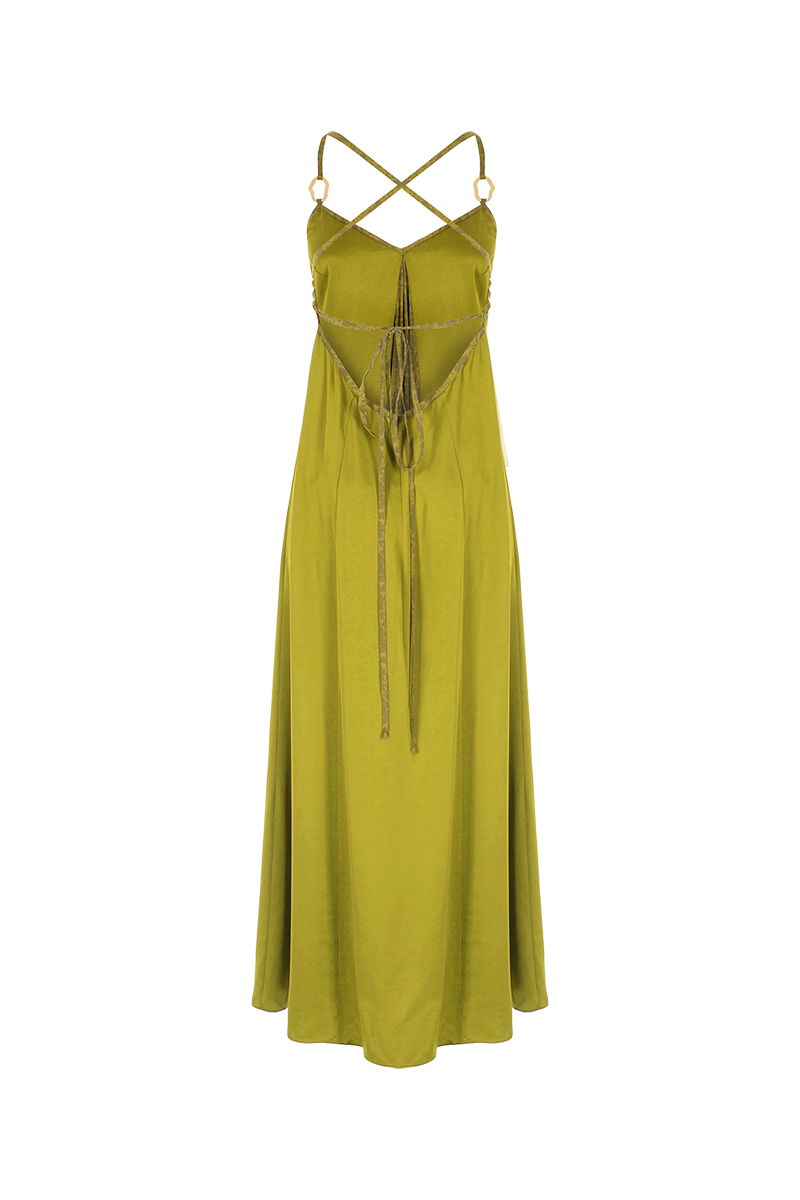 Movom Swimwear-Aspen V Neck Maxi Dress 🌱-Elbise-7-fleurdirect.live