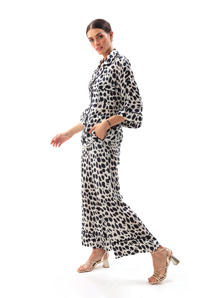 Movom Swimwear-Astral Pajama Style Shirt-Bluz-5-fleurdirect.live