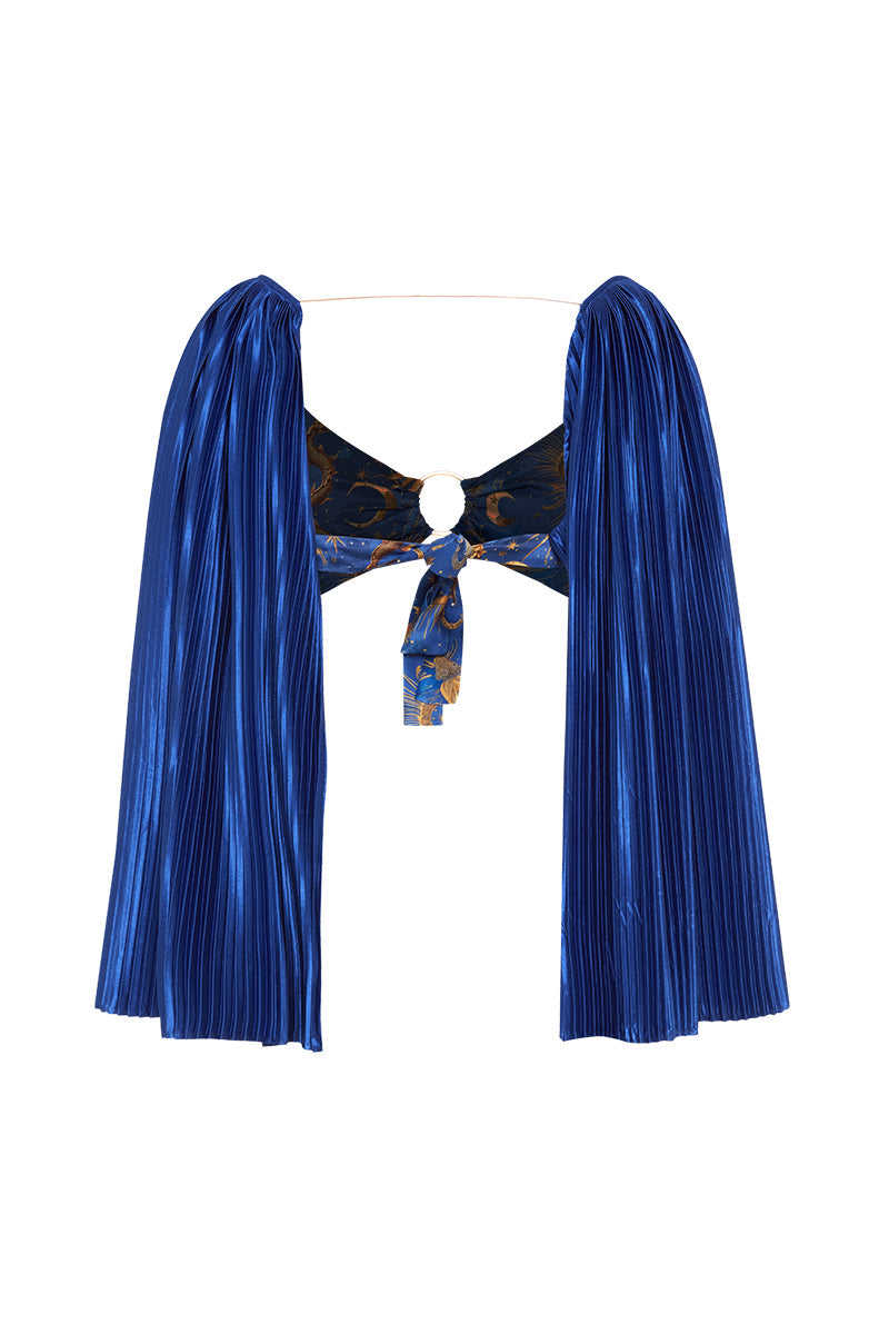 Movom Swimwear-Elio Bell Sleeves Top-Bluz-2-fleurdirect.live