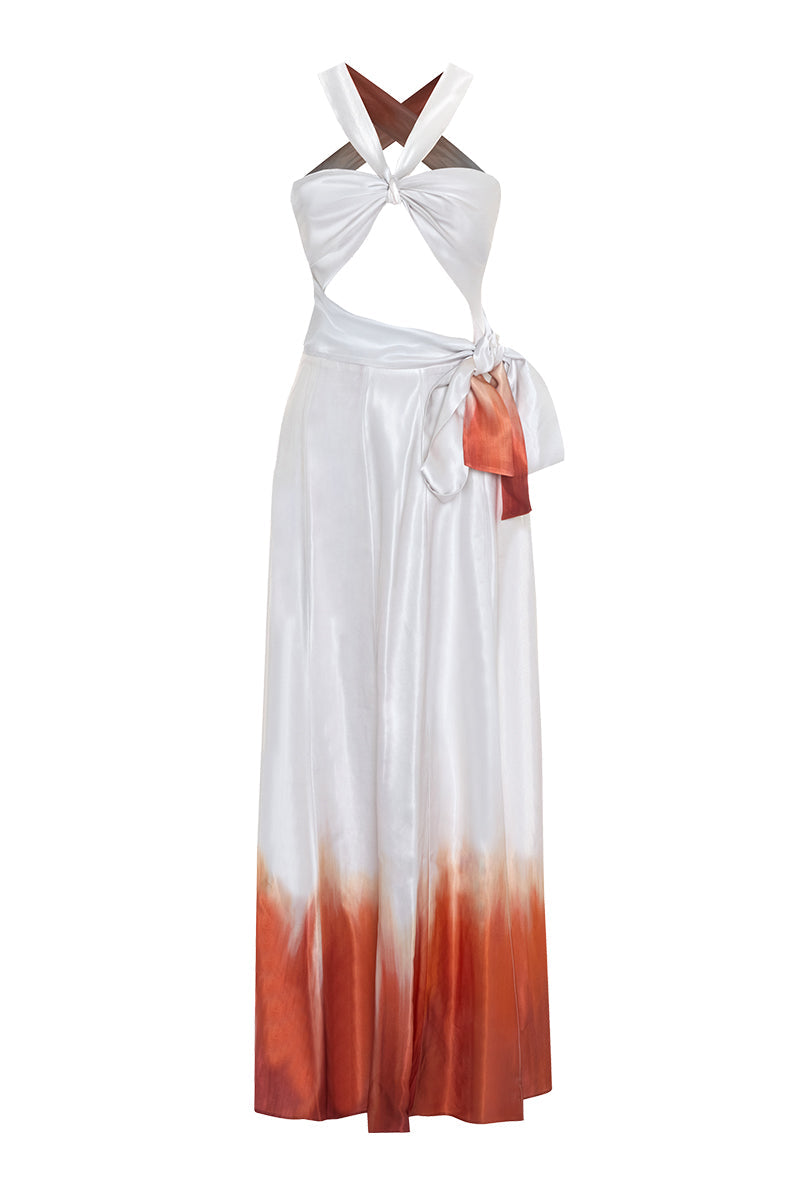 Movom Swimwear-Grace Midriff Cut Out Dress-Elbise-1-fleurdirect.live