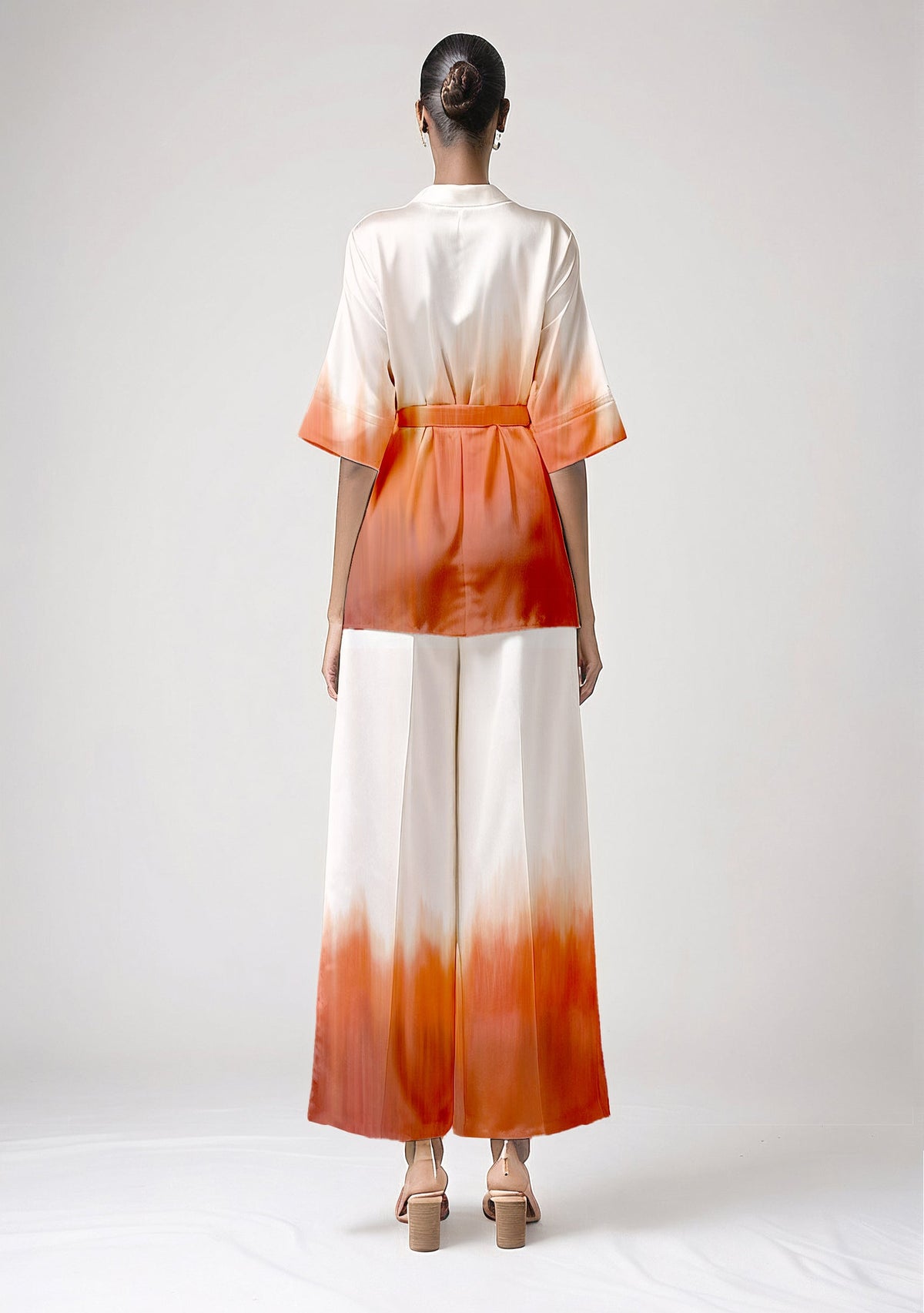 Movom Swimwear-Grace Pajama Style Shirt-Kimono-4-fleurdirect.live