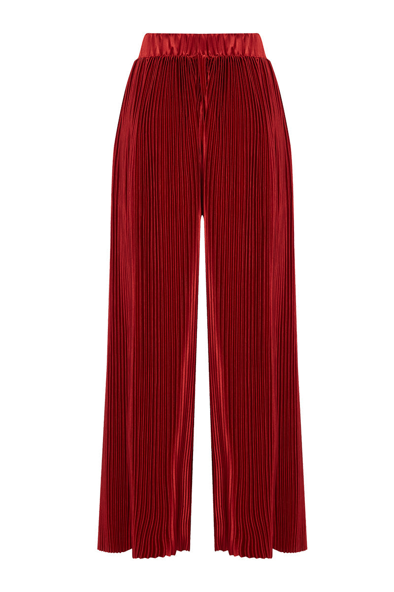 Movom Swimwear-Jagger Pleated Pants-Pantalon-2-fleurdirect.live