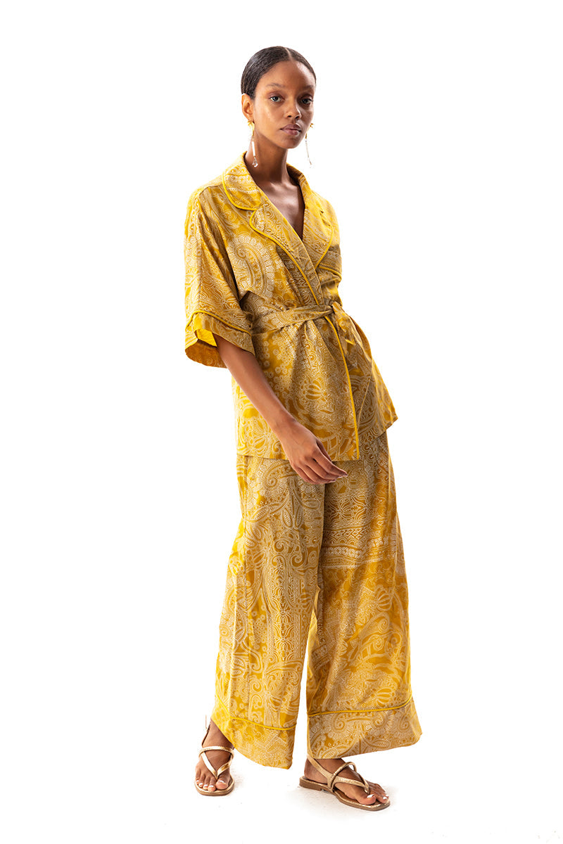 Movom Swimwear-Johona Pajama Style Shirt🌱-Kimono-3-fleurdirect.live