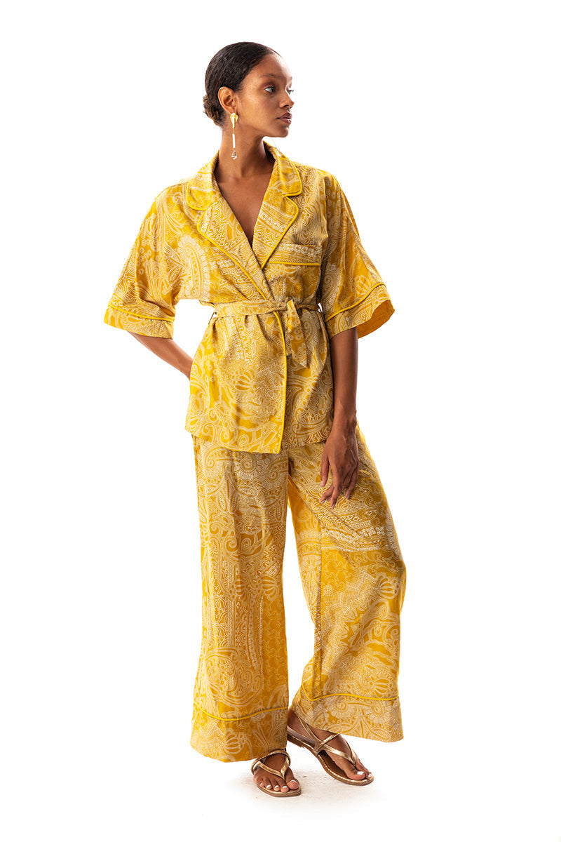 Movom Swimwear-Johona Pajama Style Shirt🌱-Kimono-4-fleurdirect.live