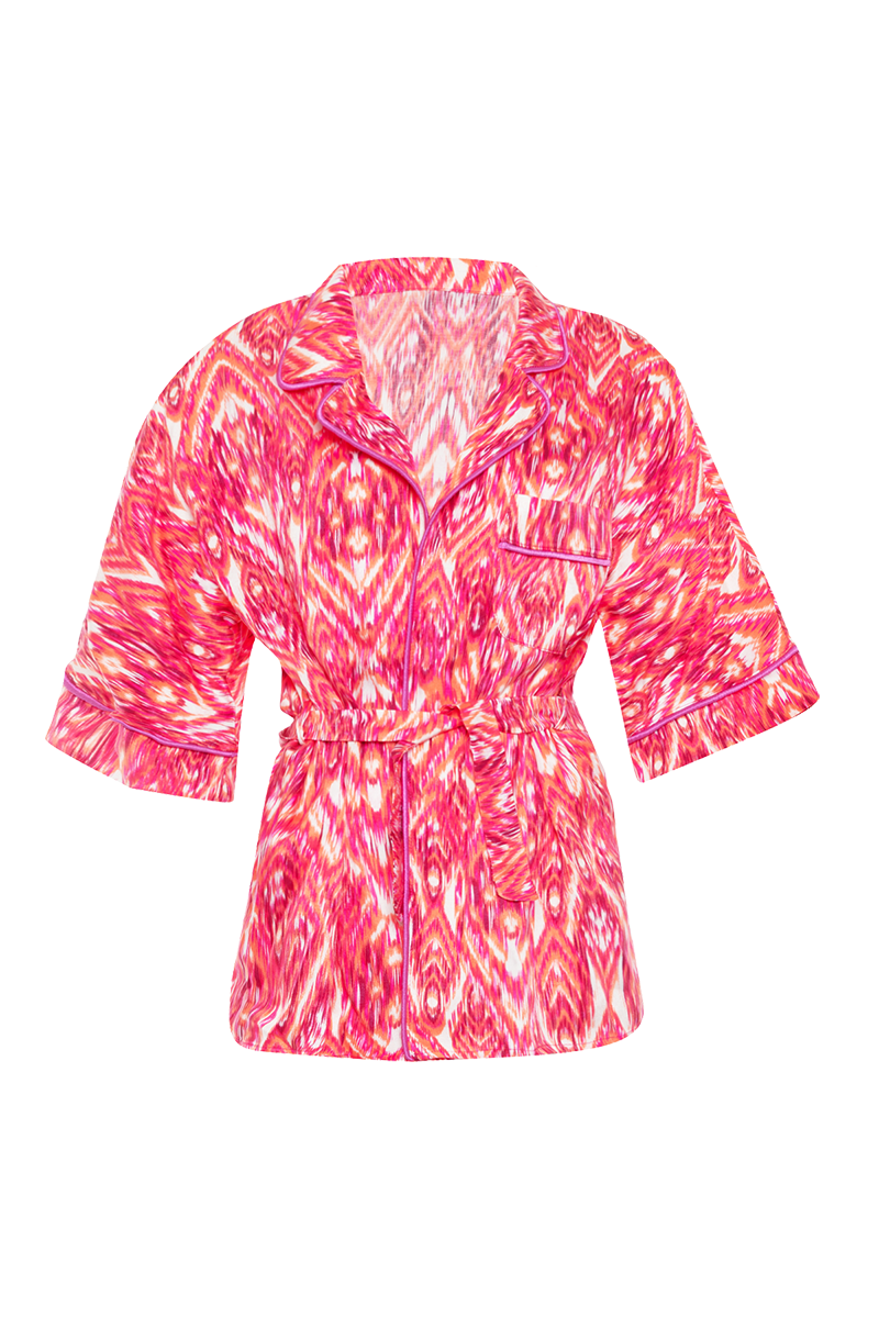 Movom Swimwear-Santo Pajama Style Shirt🌱-Kimono-5-fleurdirect.live