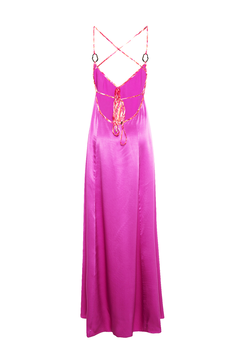 Movom Swimwear-Santo V Neck Maxi Dress🌱-Elbise-7-fleurdirect.live