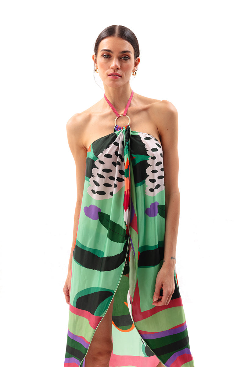 Movom Swimwear-Sylvia Blouse Dress-Bluz-2-fleurdirect.live