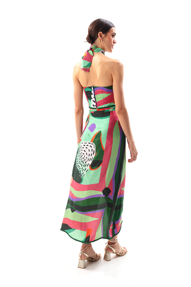 Movom Swimwear-Sylvia Cross Neck Blouse-Bluz-4-fleurdirect.live