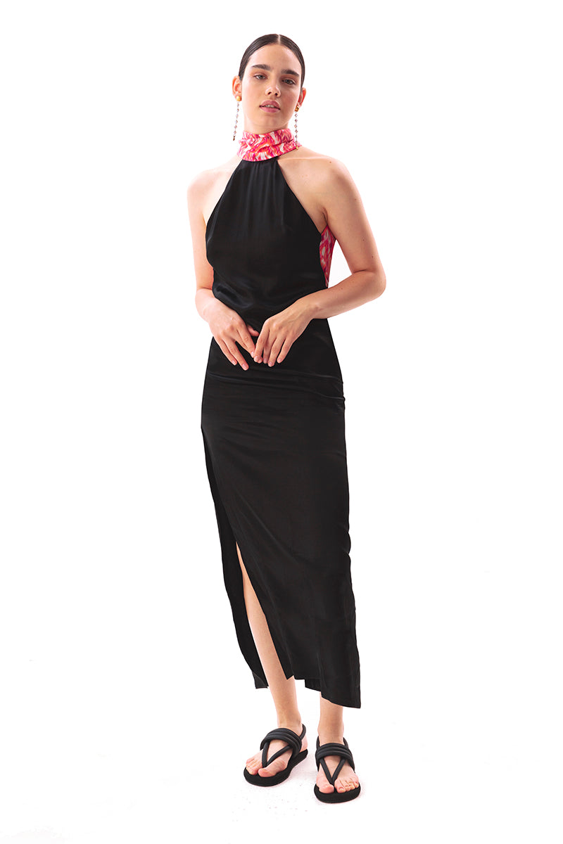 Movom Swimwear-Vega Halter Neck Dress🌱-Elbise-1-fleurdirect.live
