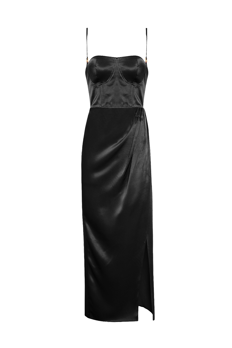 Movom Swimwear-Vega Maxi Bustier Dress🌱-Elbise-4-fleurdirect.live