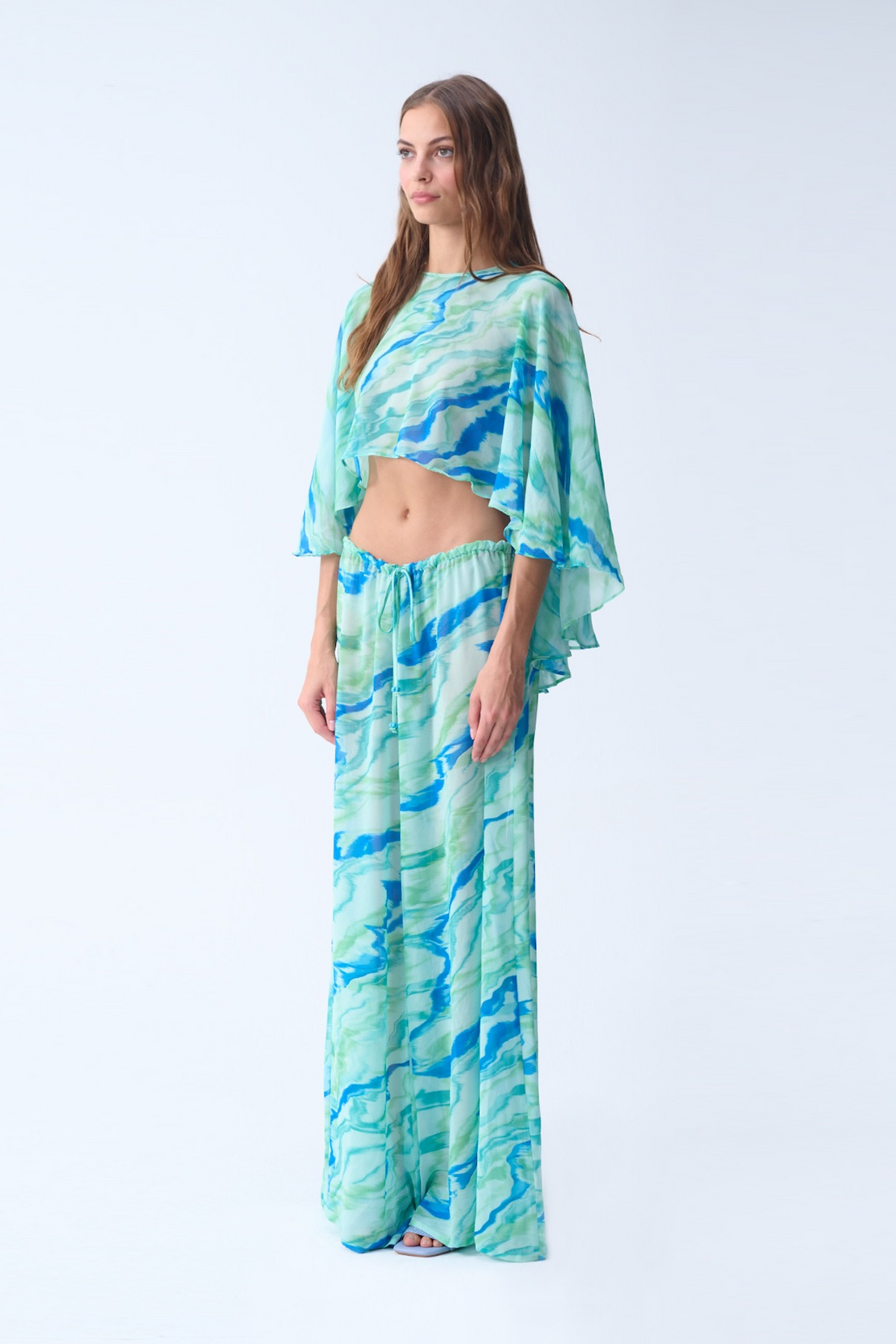 Summer Pantolon / MiNt Desenli