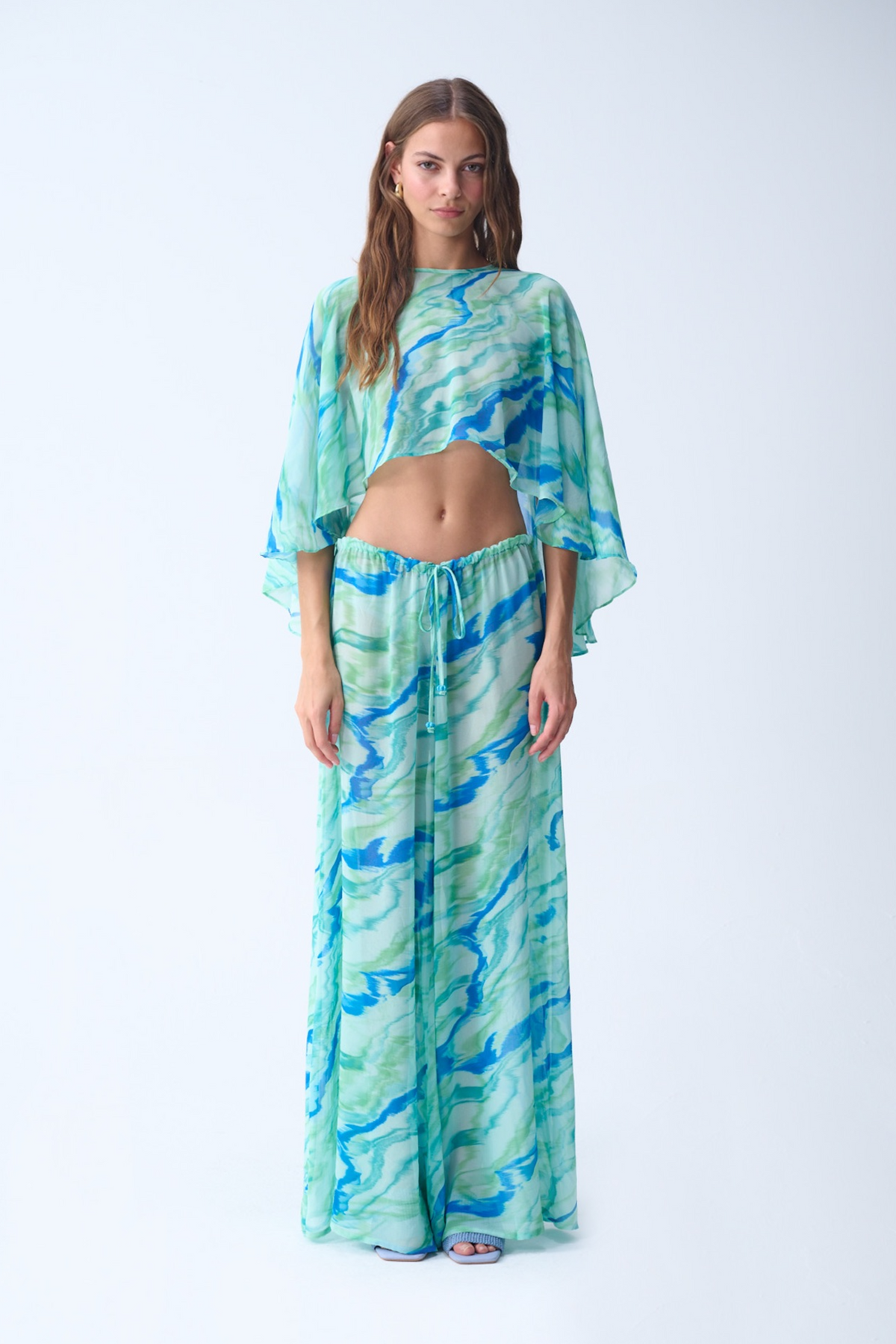 Summer PeleriN / MiNt Desenli