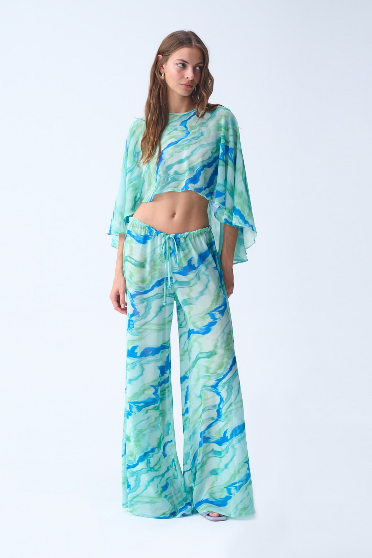 Summer PeleriN / MiNt Desenli