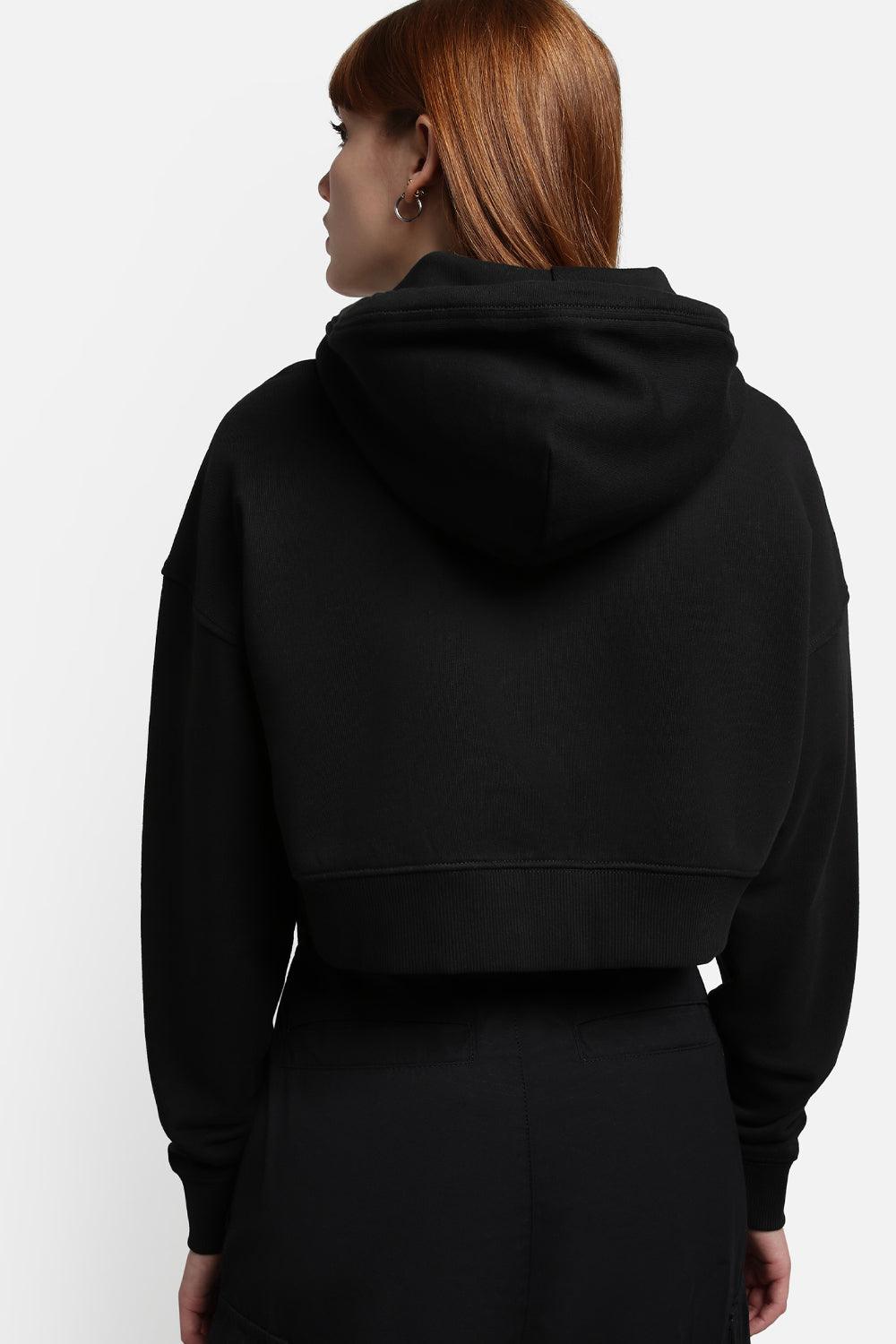 Napapijri-B-Veny H Cropped Black-Sweatshirts & Hoodies-4-fleurdirect.live