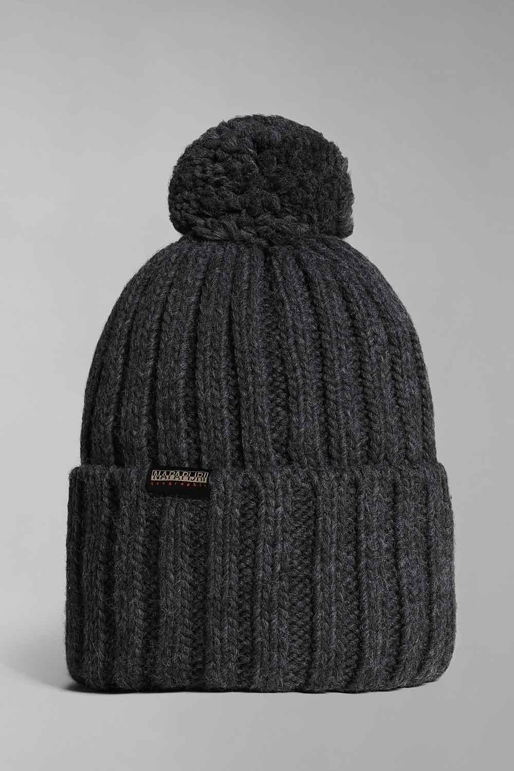 Napapijri-Fea 2 Dark Grey Melange-Bere-4-fleurdirect.live