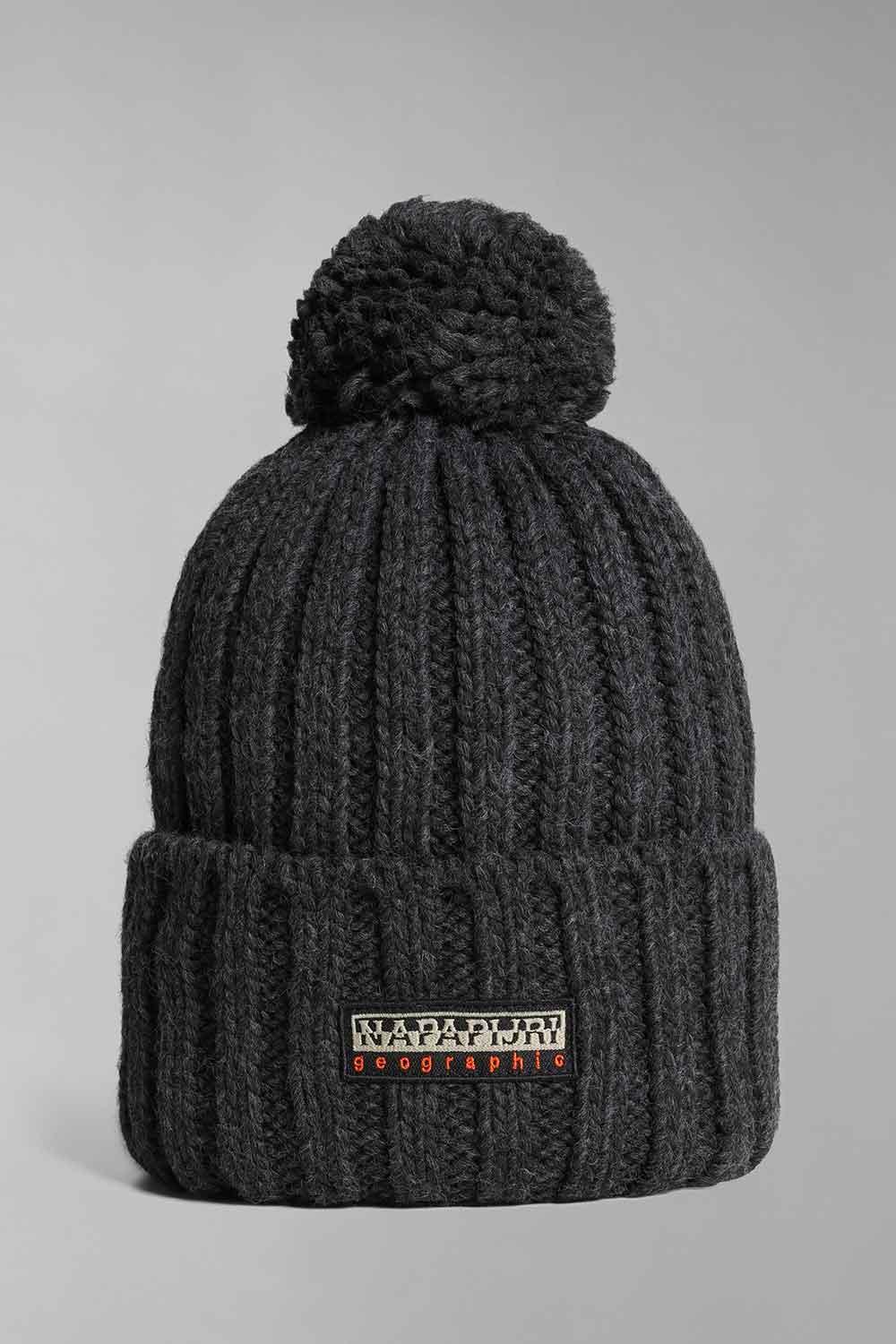Napapijri-Fea 2 Dark Grey Melange-Bere-6-fleurdirect.live