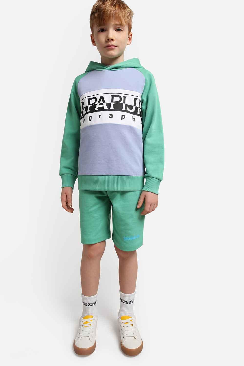 Napapijri-Hoodie Entremonth Lavender-Sweatshirts & Hoodies-2-fleurdirect.live