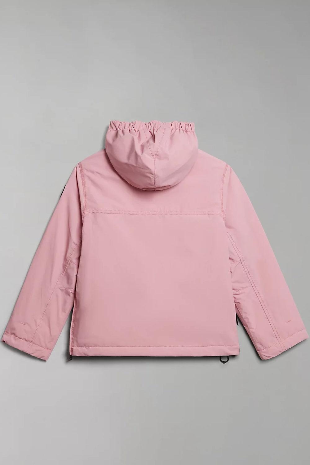 Napapijri-Kids Rainforest Pocket 2 Pink-Yağmurluk-8-fleurdirect.live