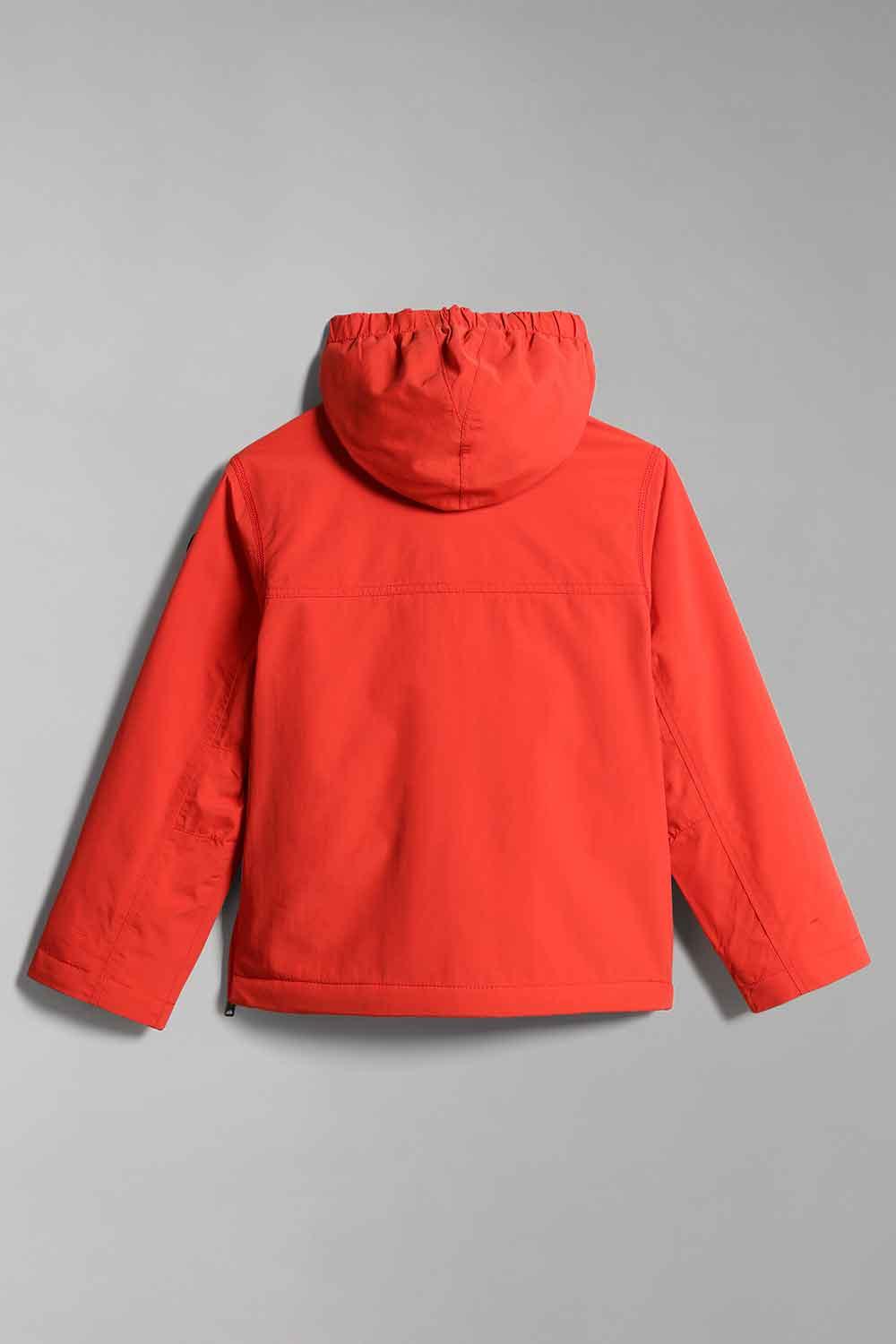 Napapijri-Kids Rainforest Pocket 2 Red Poppy-Yağmurluk-9-fleurdirect.live