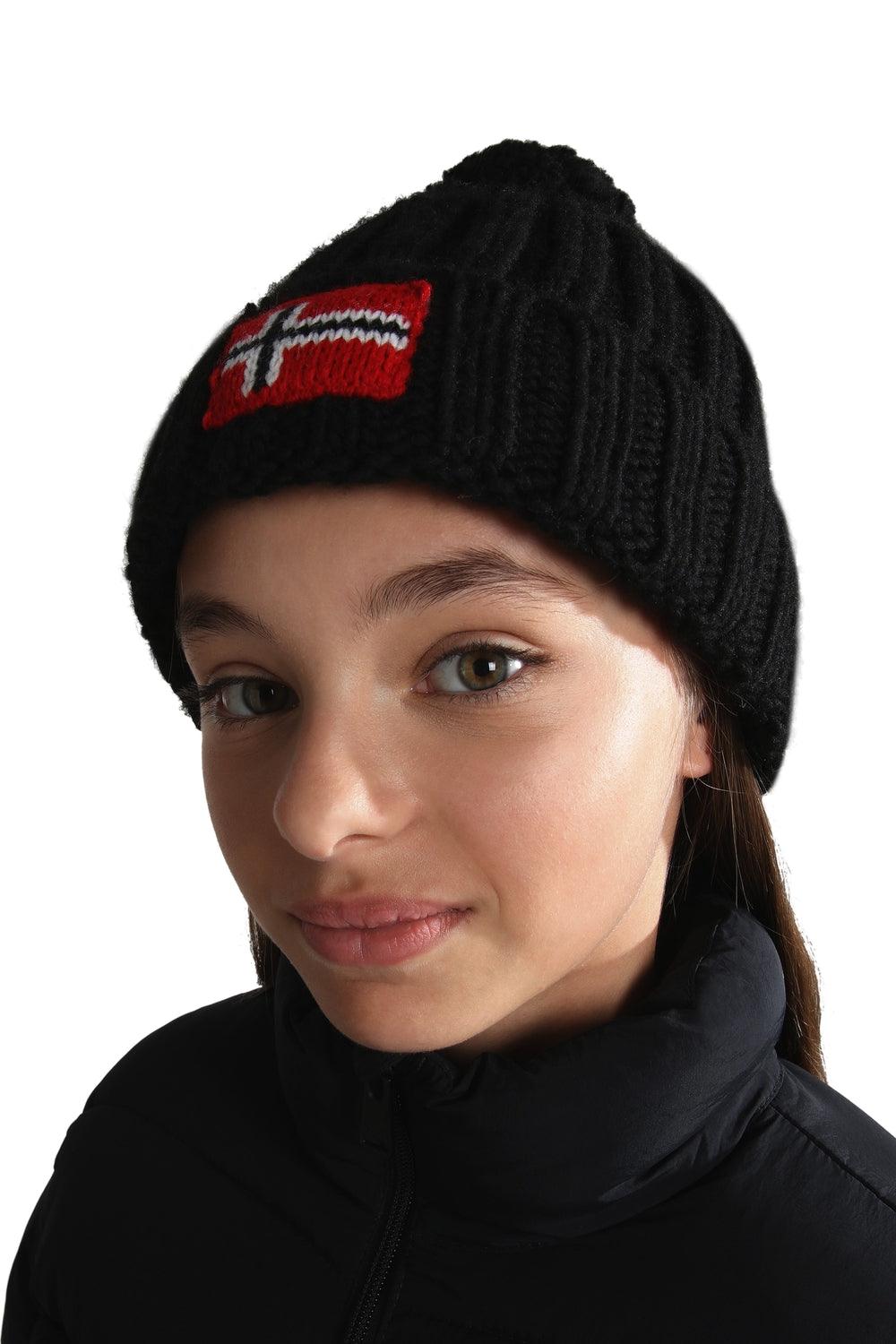 Napapijri-Kids Semiury 6 Black-Bere-2-fleurdirect.live