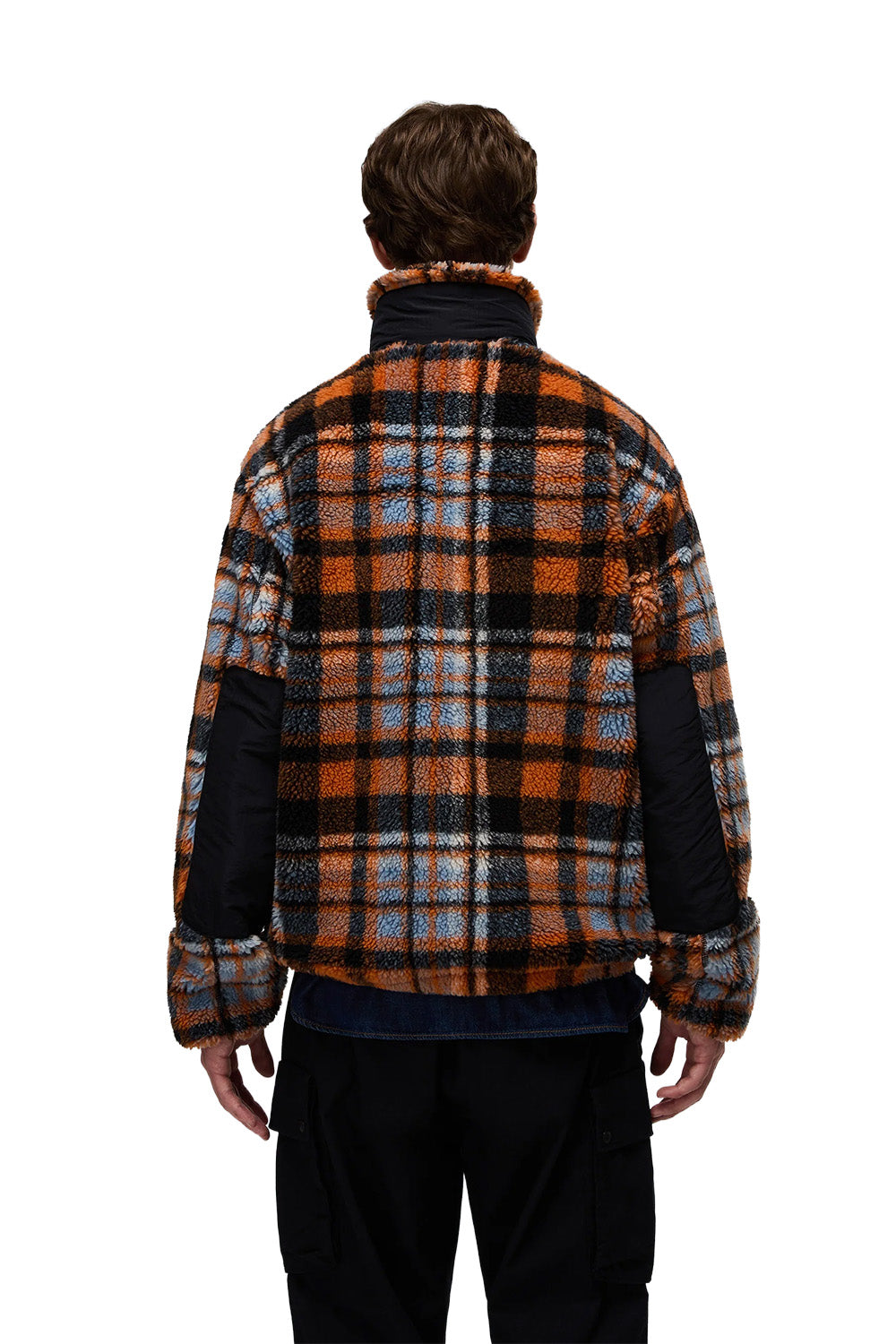 Montepiana Relaxed Fit Fermuarlı Peluş Mont - 10