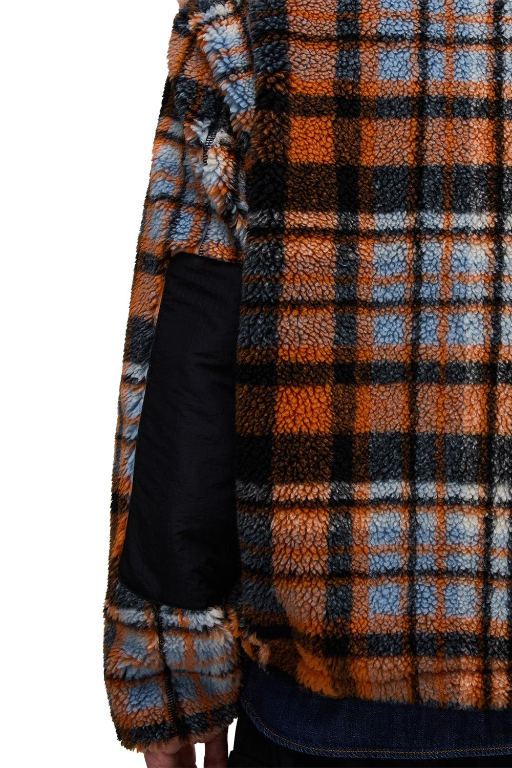 Montepiana Relaxed Fit Fermuarlı Peluş Mont - 8