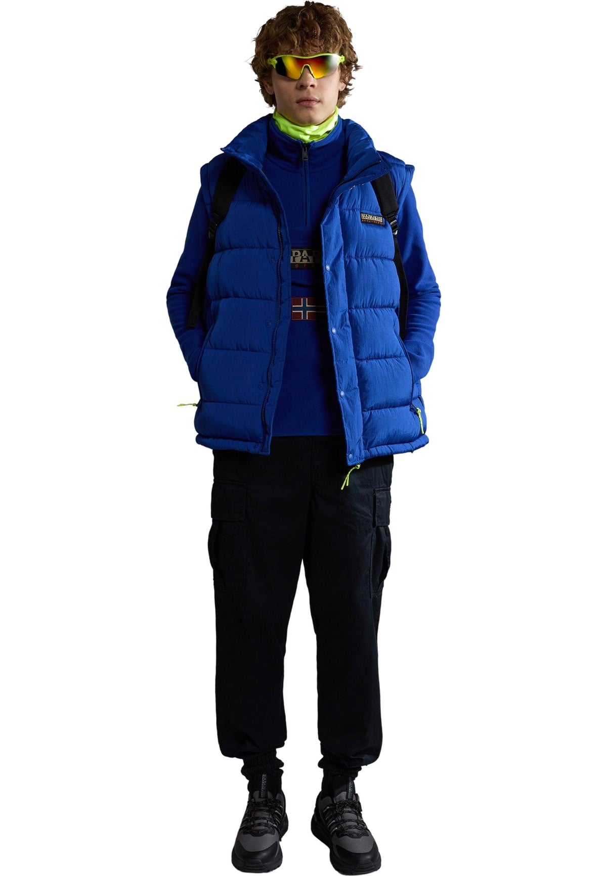 Napapijri-T-Burgee HZ Blue Mazarin-Sweatshirts & Hoodies-5-fleurdirect.live