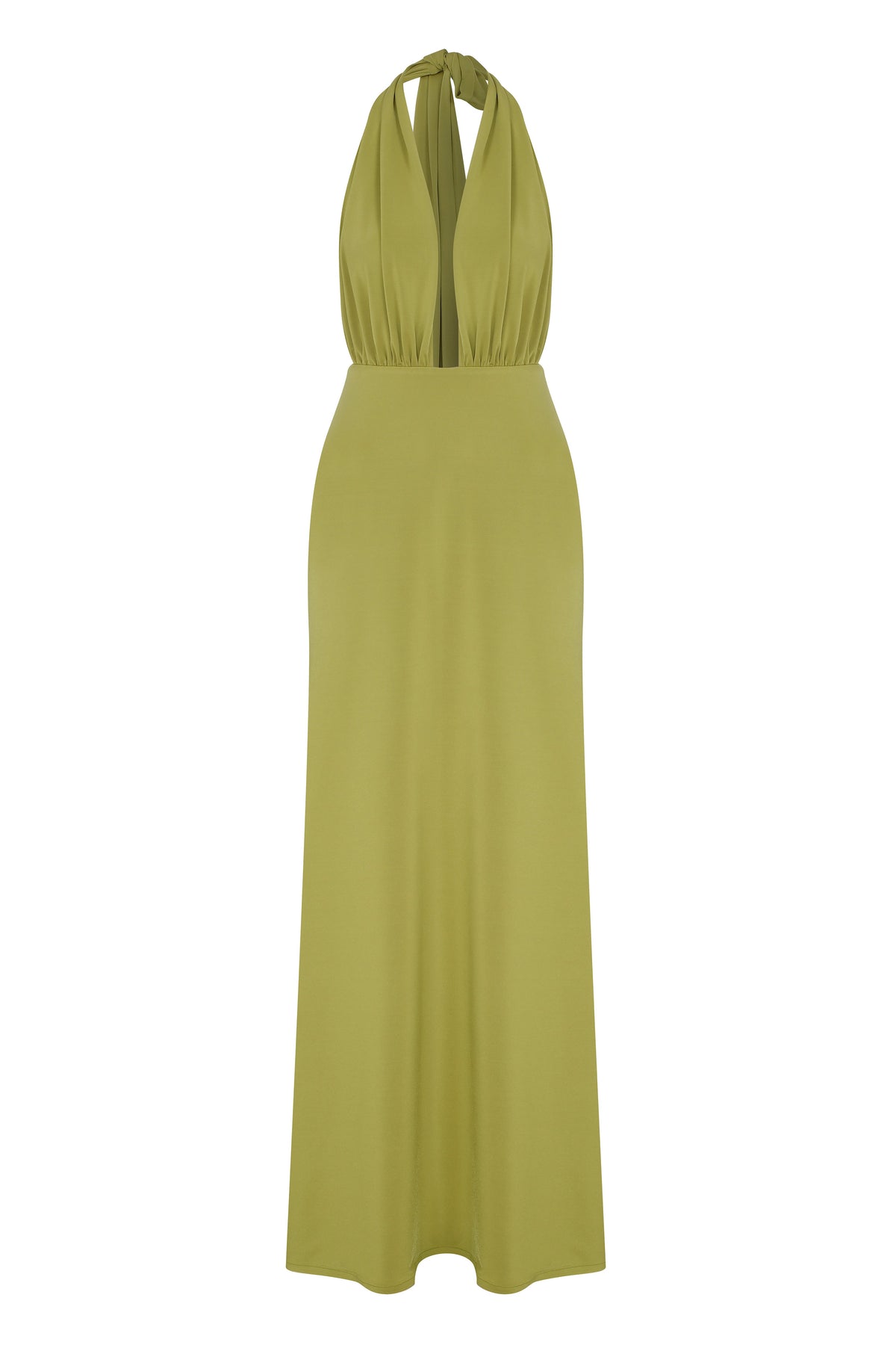 Nazlı Ceren-Ines Jarse Elbise Green Glow-Elbise-1-fleurdirect.live