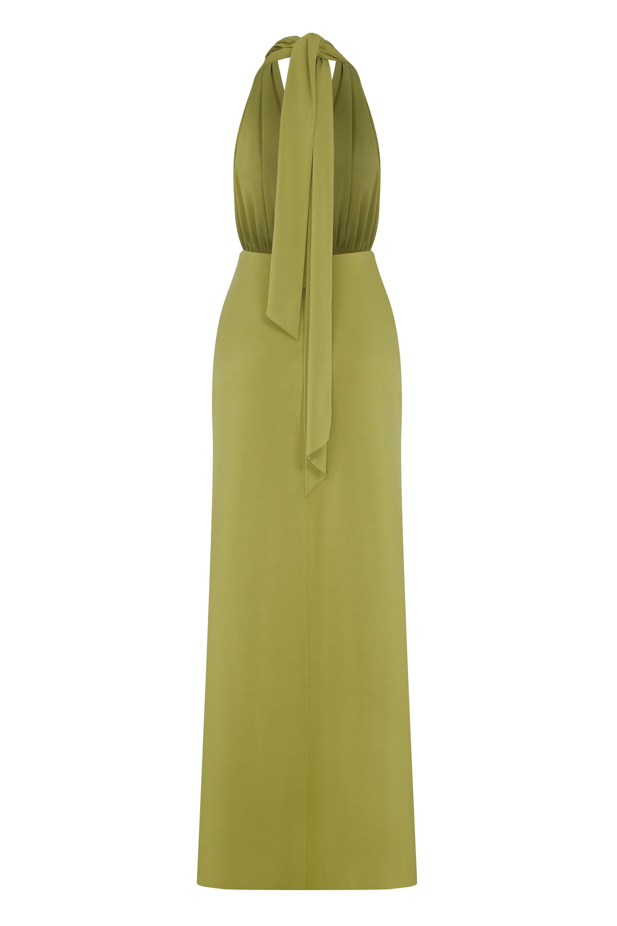 Nazlı Ceren-Ines Jarse Elbise Green Glow-Elbise-2-fleurdirect.live