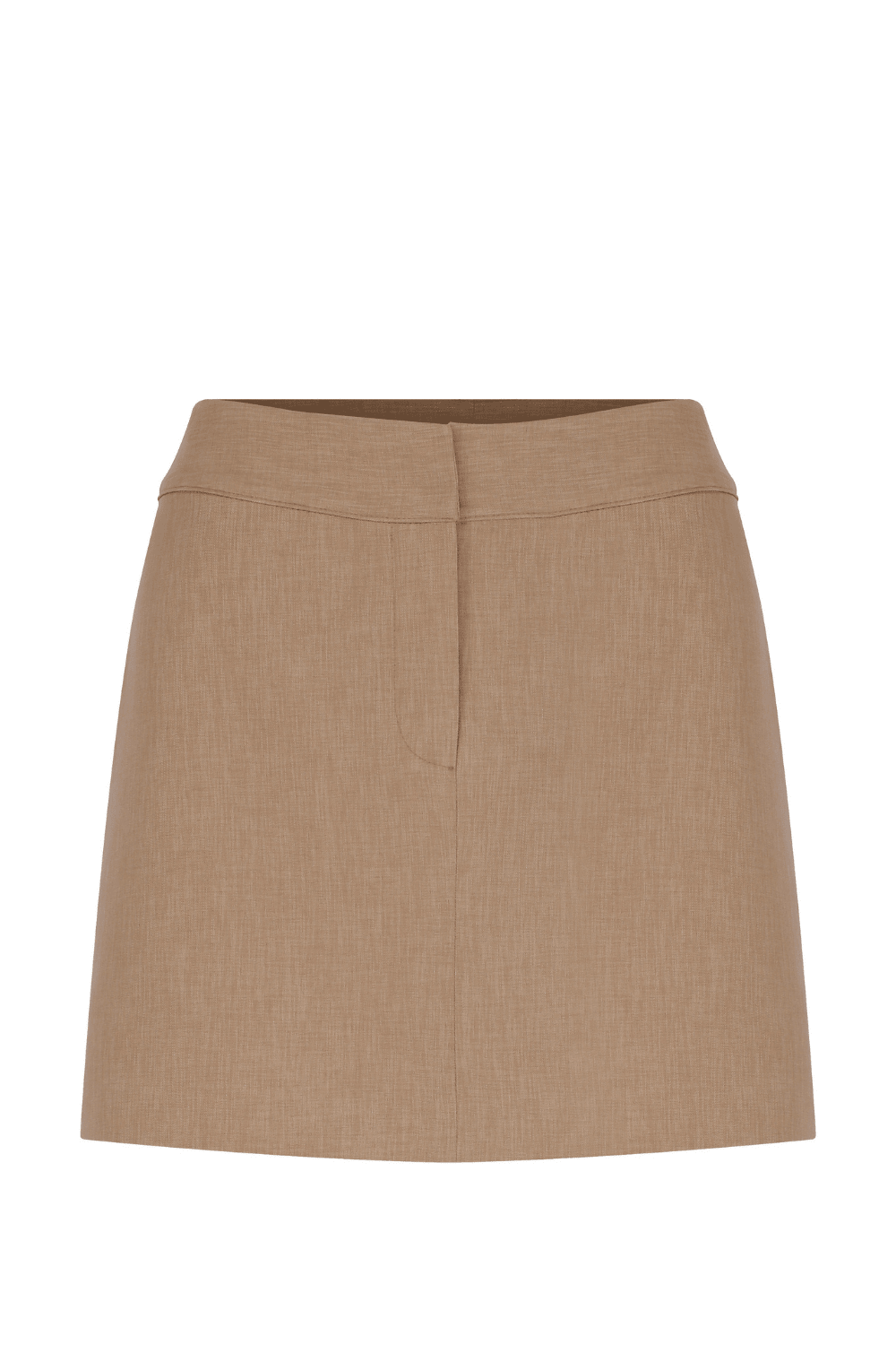 Nazlı Ceren-Marde Mini Etek Almond Buff-Etek-1-fleurdirect.live