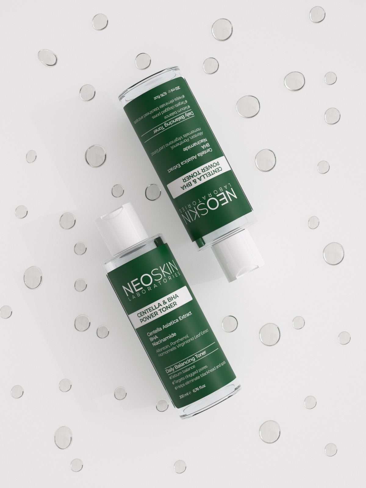 Neoskin-Centella & Bha Power Toner 200ml Centella & Bha İçerikli Siyah Nokta Karşıtı, Gözenek Sıkılaştırıcı Günlük Bakım Toniği-Tonik-3-fleurdirect.live