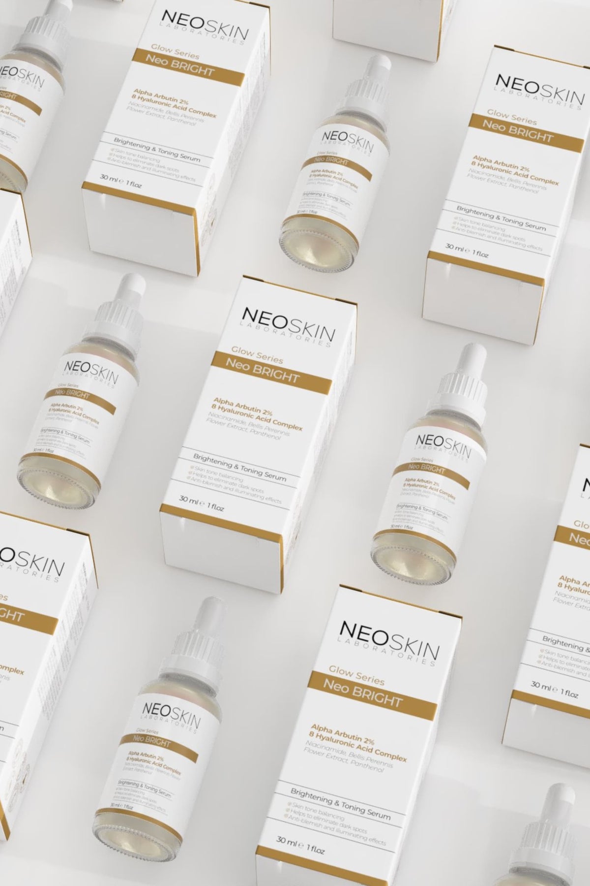 Neoskin Neo Bright 30Ml - Cilt Tonu Eşitleyici, Leke Karşıtı, Aydınlatıcı Premium Serum