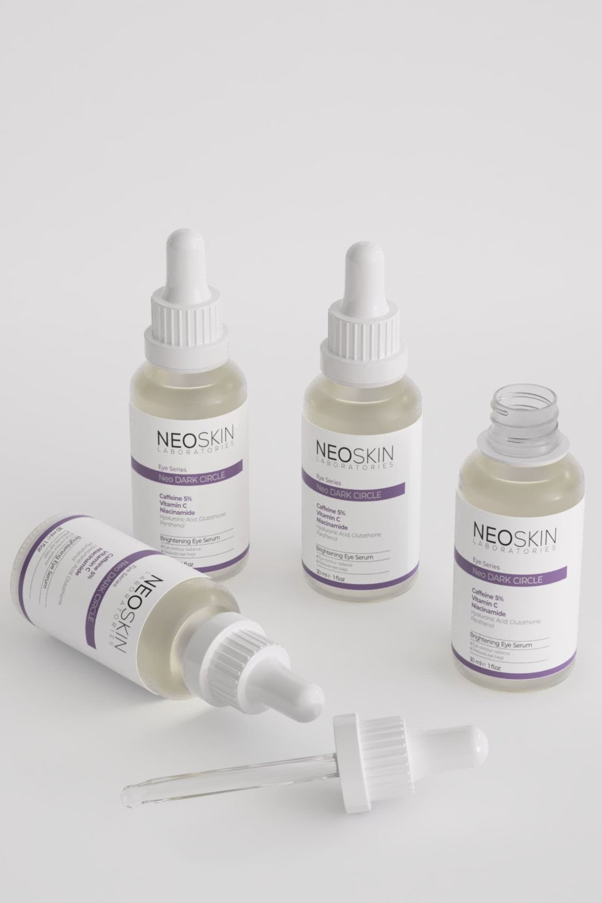 Neoskin-Neo Dark Cırcle 30ml Göz Altı Morluk Ve Torbalanma Karşıtı, Aydınlatıcı Göz çevresi özel Serumu-Göz Serumu-7-fleurdirect.live
