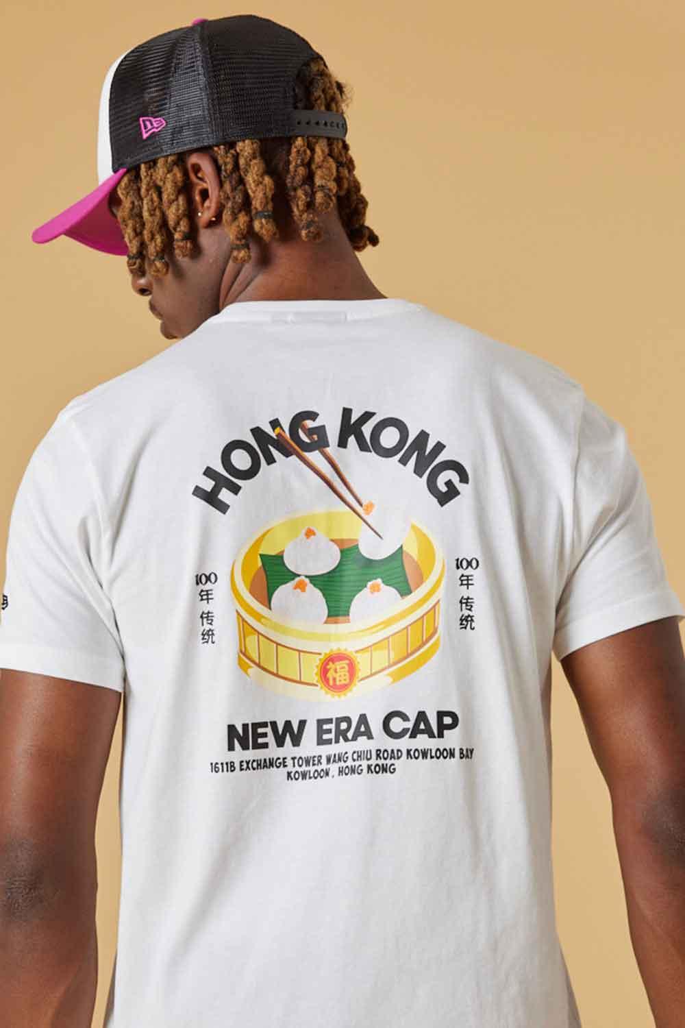 New Era-Food Pack Tee White-T-Shirts-4-fleurdirect.live