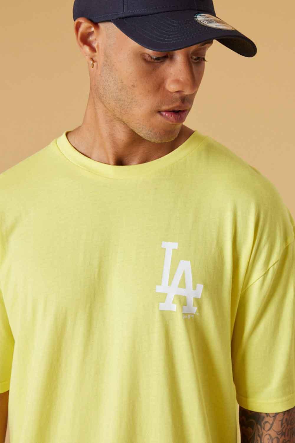 New Era-League Essential Oversized Tee Los Angeles Dodgers-T-Shirts-2-fleurdirect.live