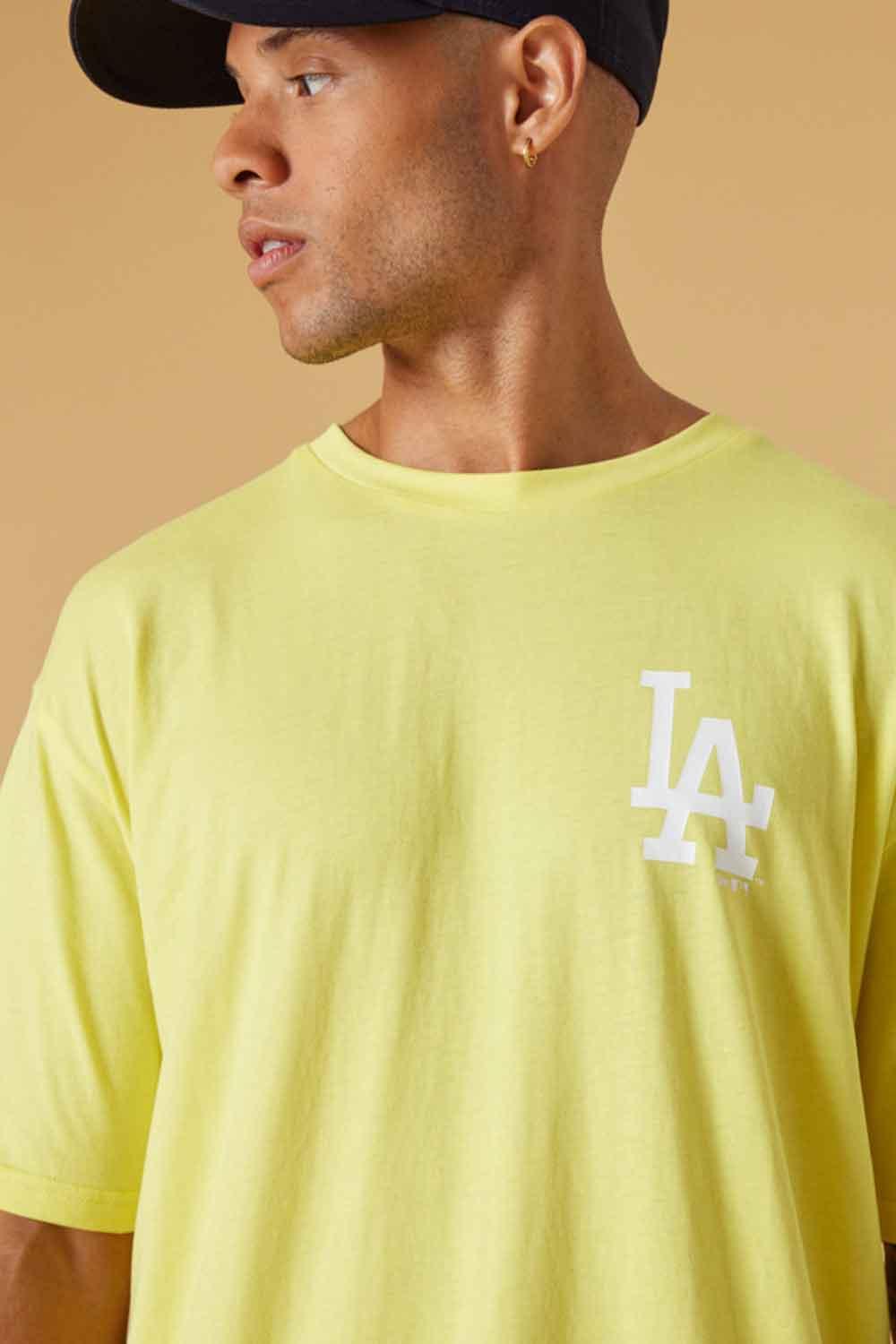 New Era-League Essential Oversized Tee Los Angeles Dodgers-T-Shirts-5-fleurdirect.live