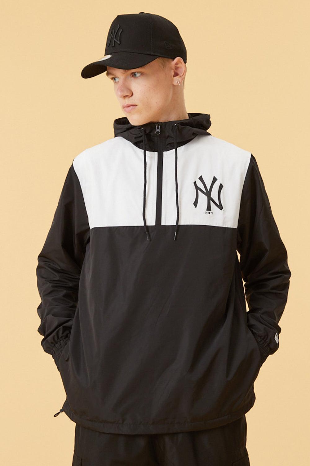 New Era-MLB Colorblock Windbreaker Neyyan Black-Mont-1-fleurdirect.live