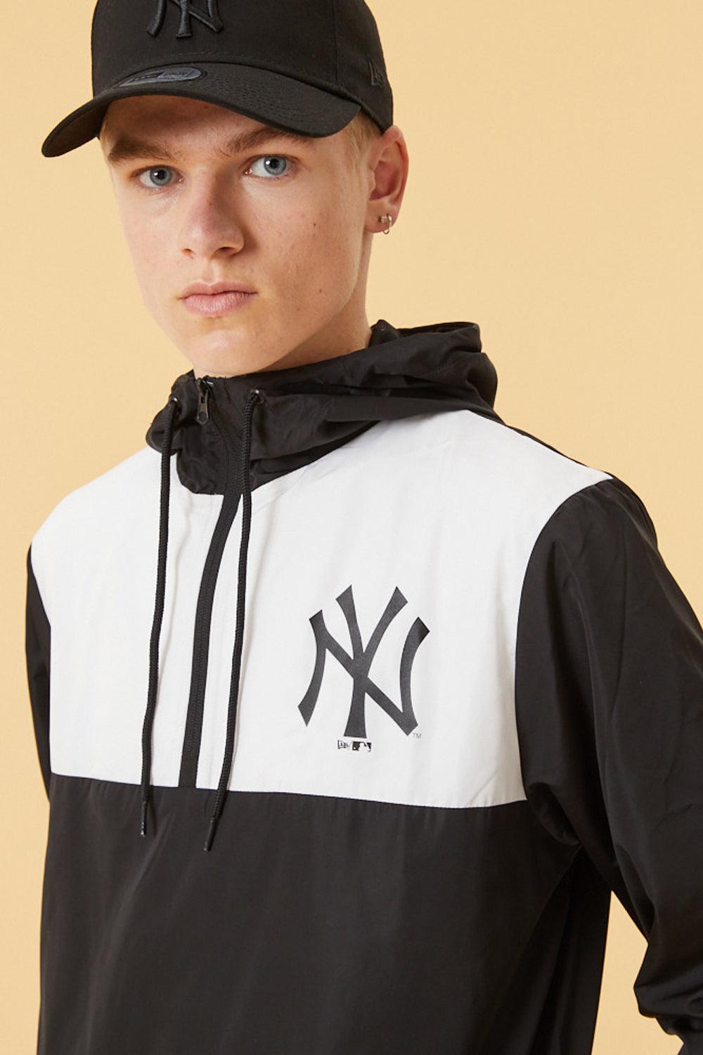 New Era-MLB Colorblock Windbreaker Neyyan Black-Mont-4-fleurdirect.live