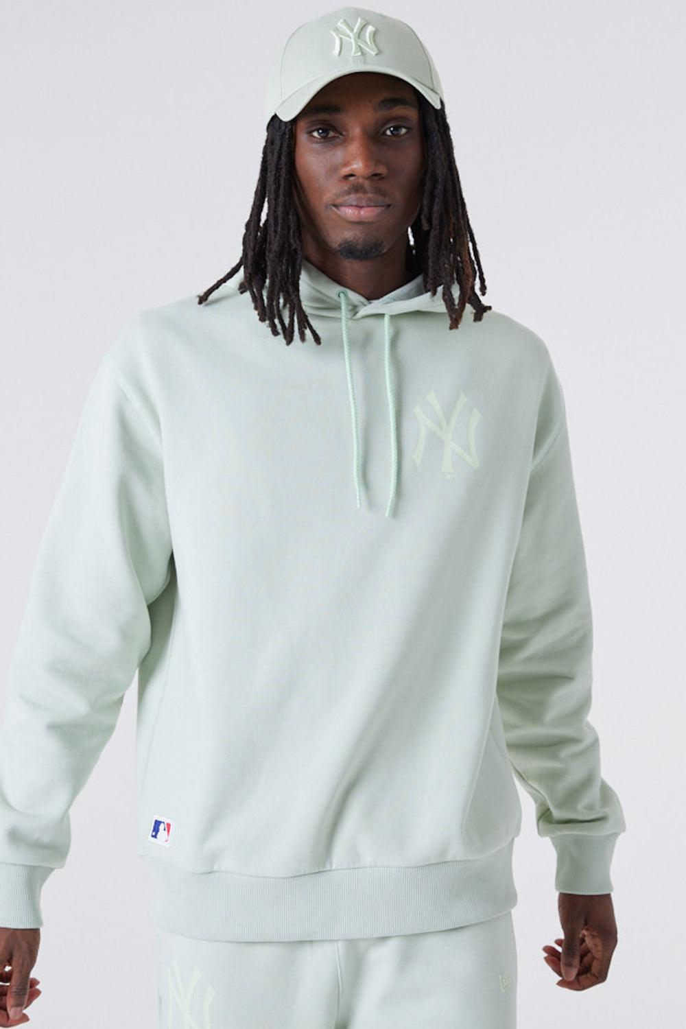 New Era-MLB League Essential Oversized Hoodie Green-Sweatshirts & Hoodies-1-fleurdirect.live