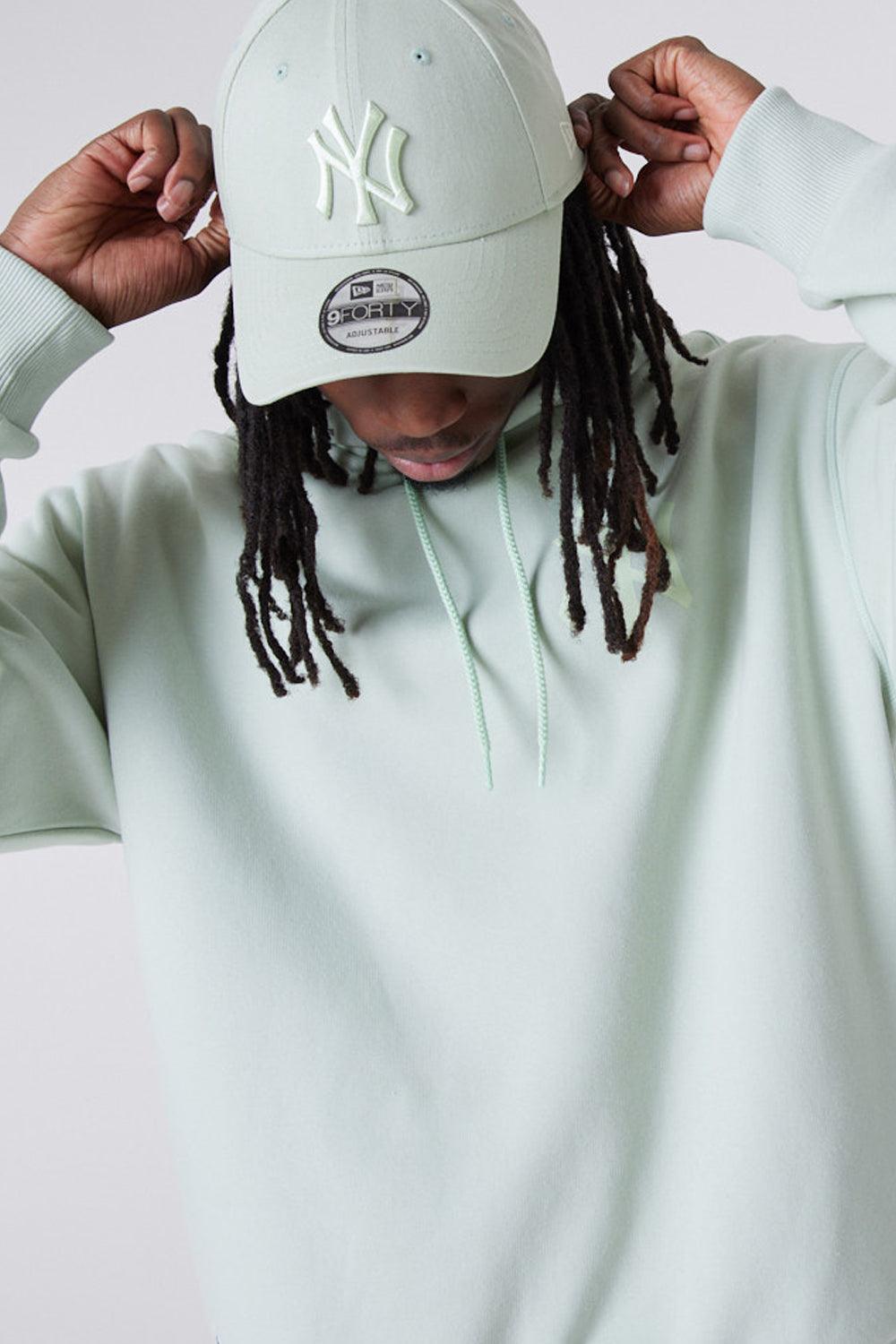 New Era-MLB League Essential Oversized Hoodie Green-Sweatshirts & Hoodies-5-fleurdirect.live