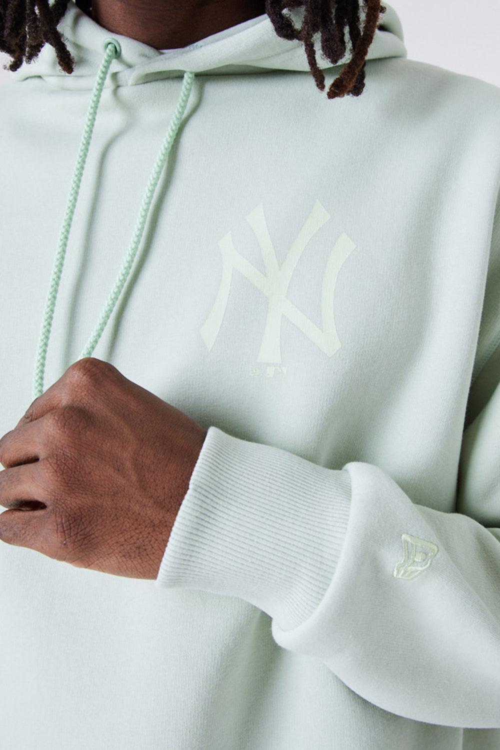 New Era-MLB League Essential Oversized Hoodie Green-Sweatshirts & Hoodies-8-fleurdirect.live